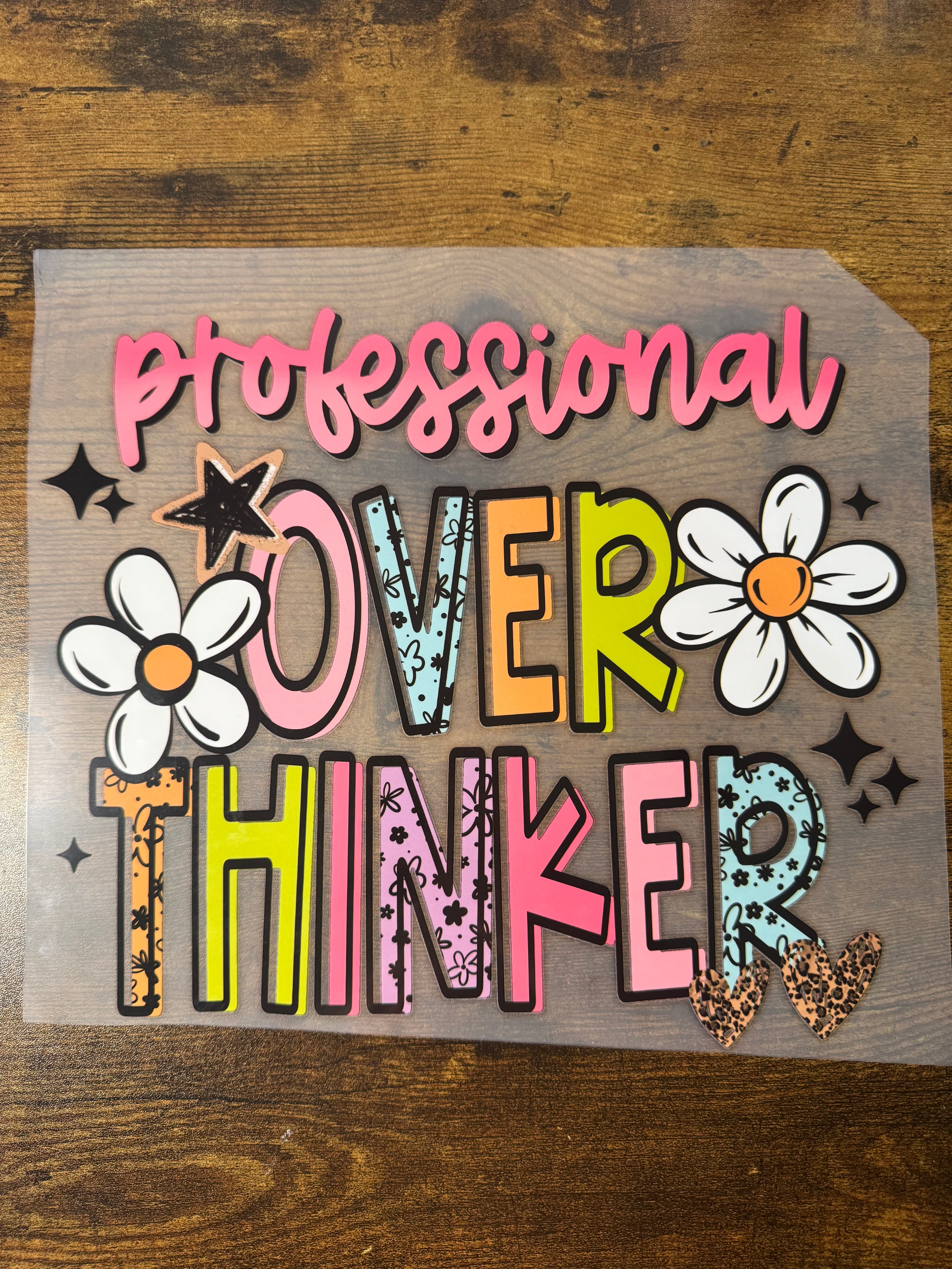 Professional Over Thinker Transfer