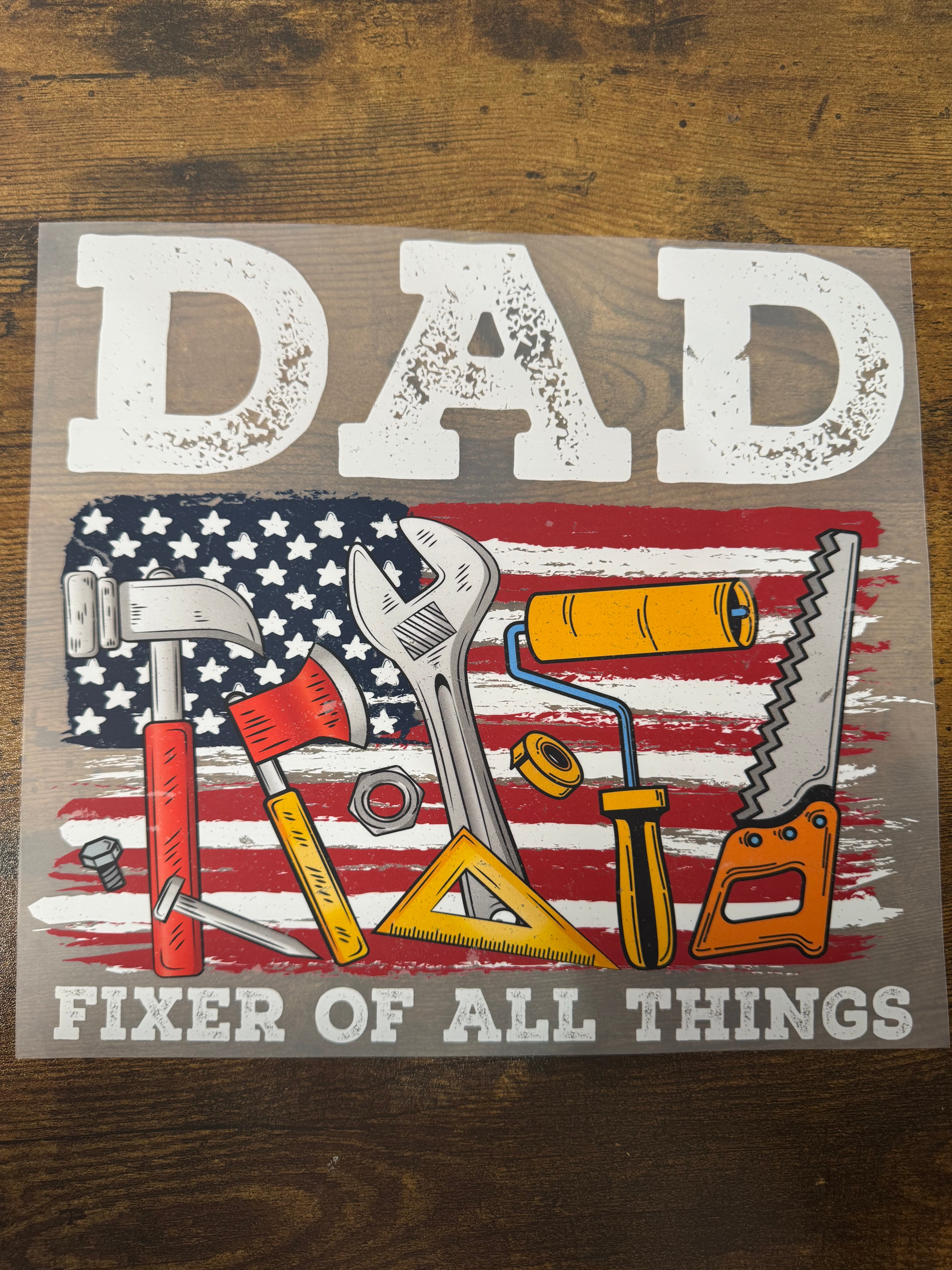Dad Fixer Of All Things Transfer