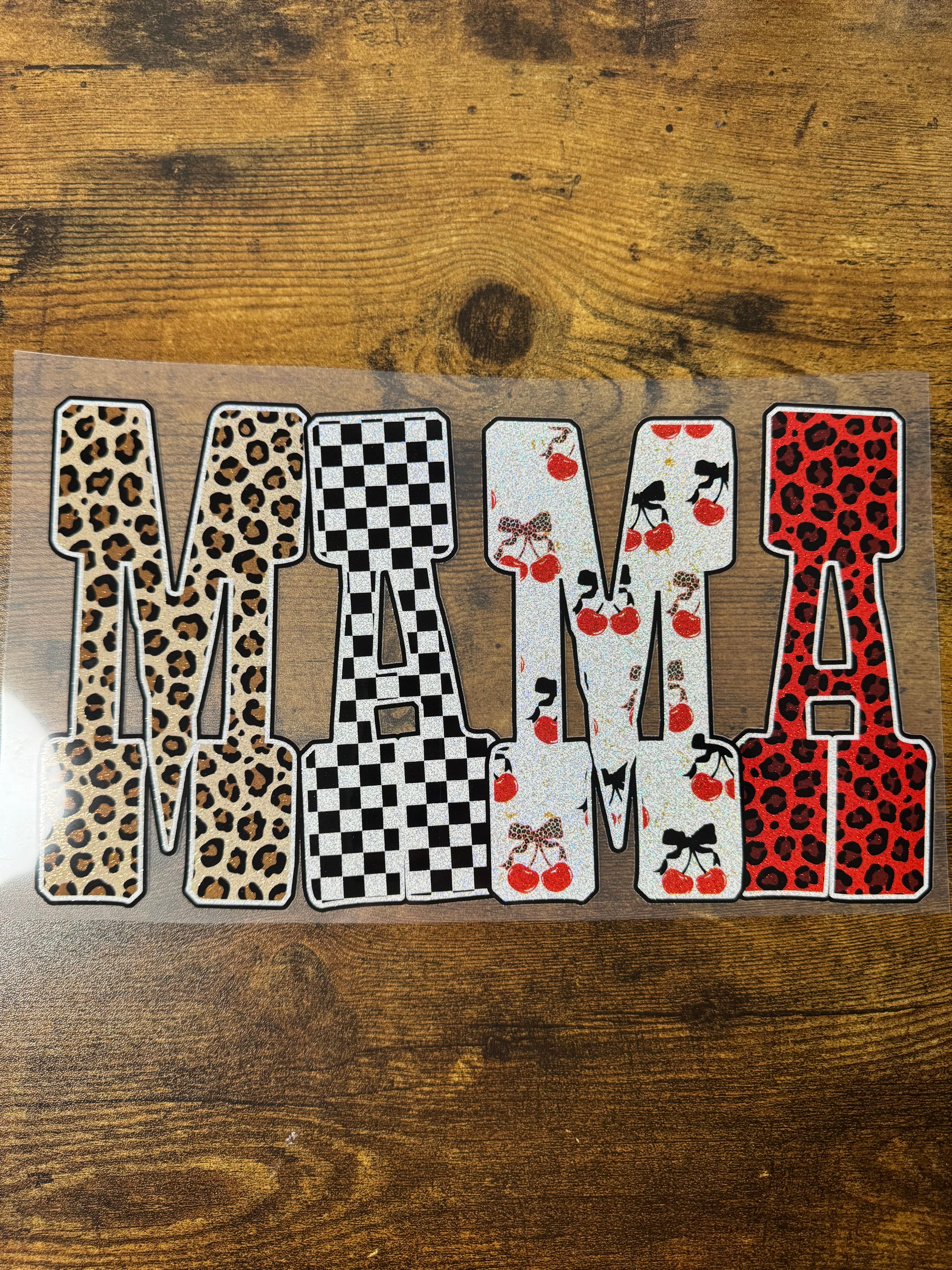 MAMA Glitter Transfer