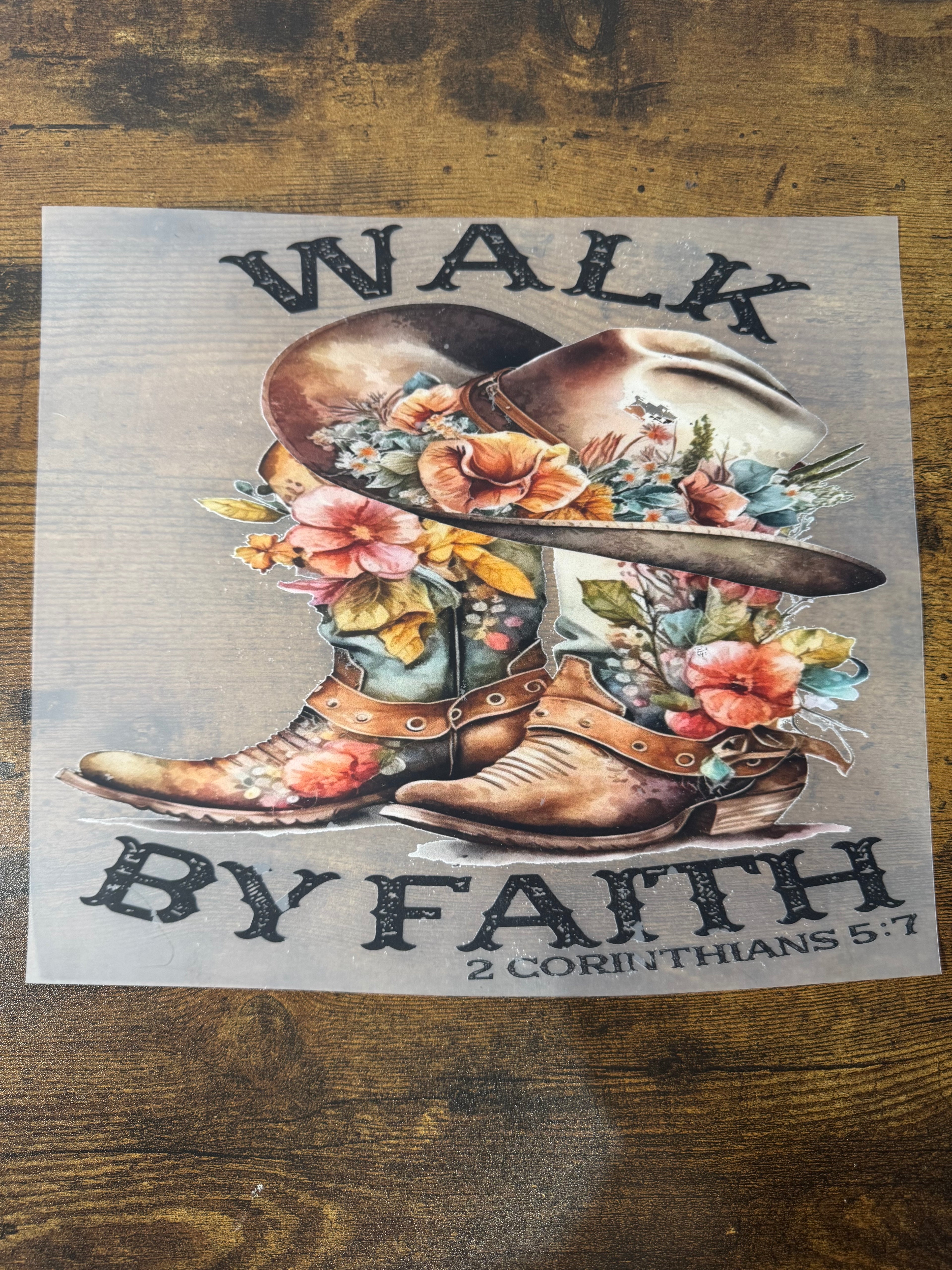 Walk By Faith Transfer