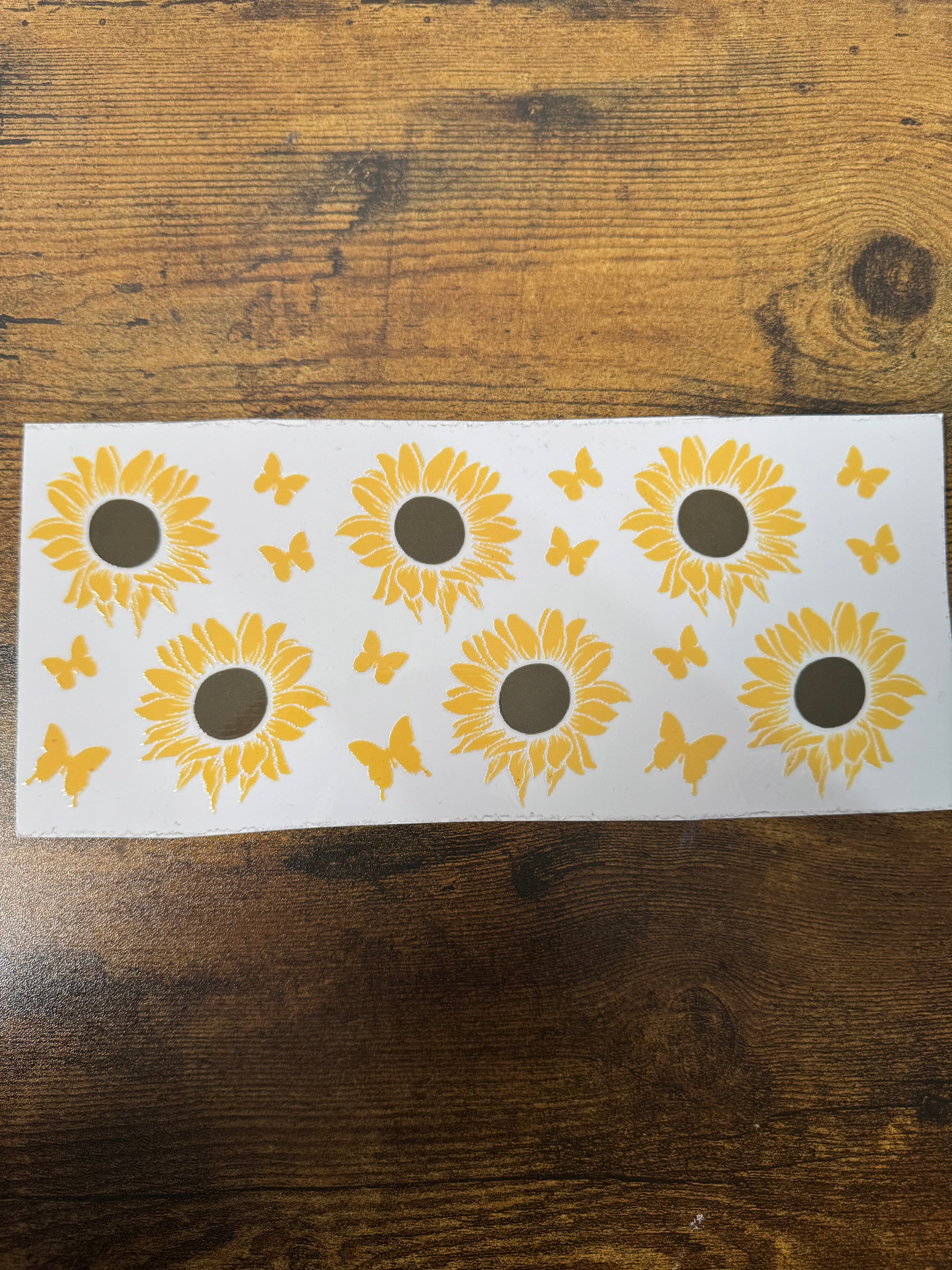 Sunflower & Butterfly Wrap