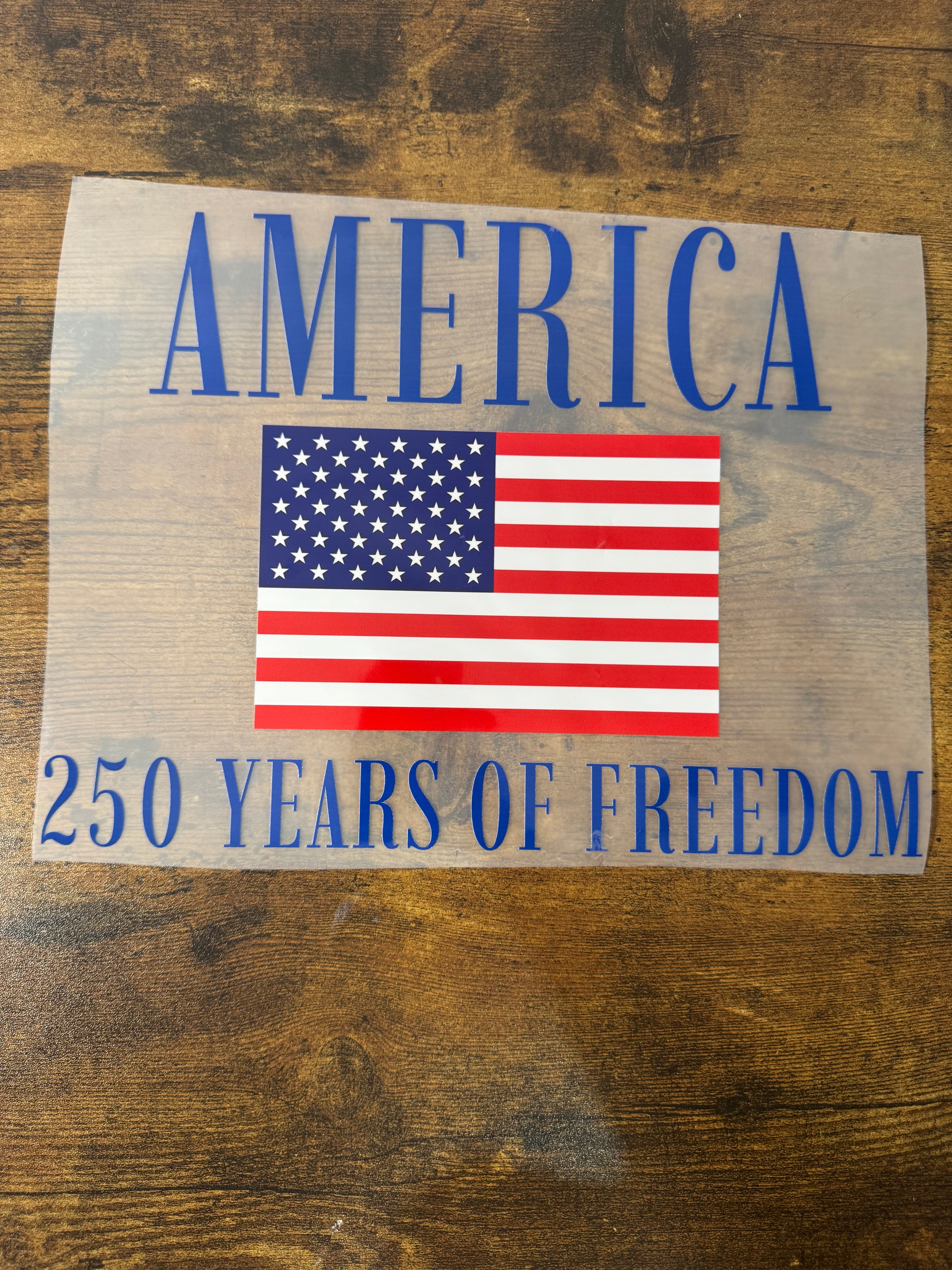 American 250 Years Transfer