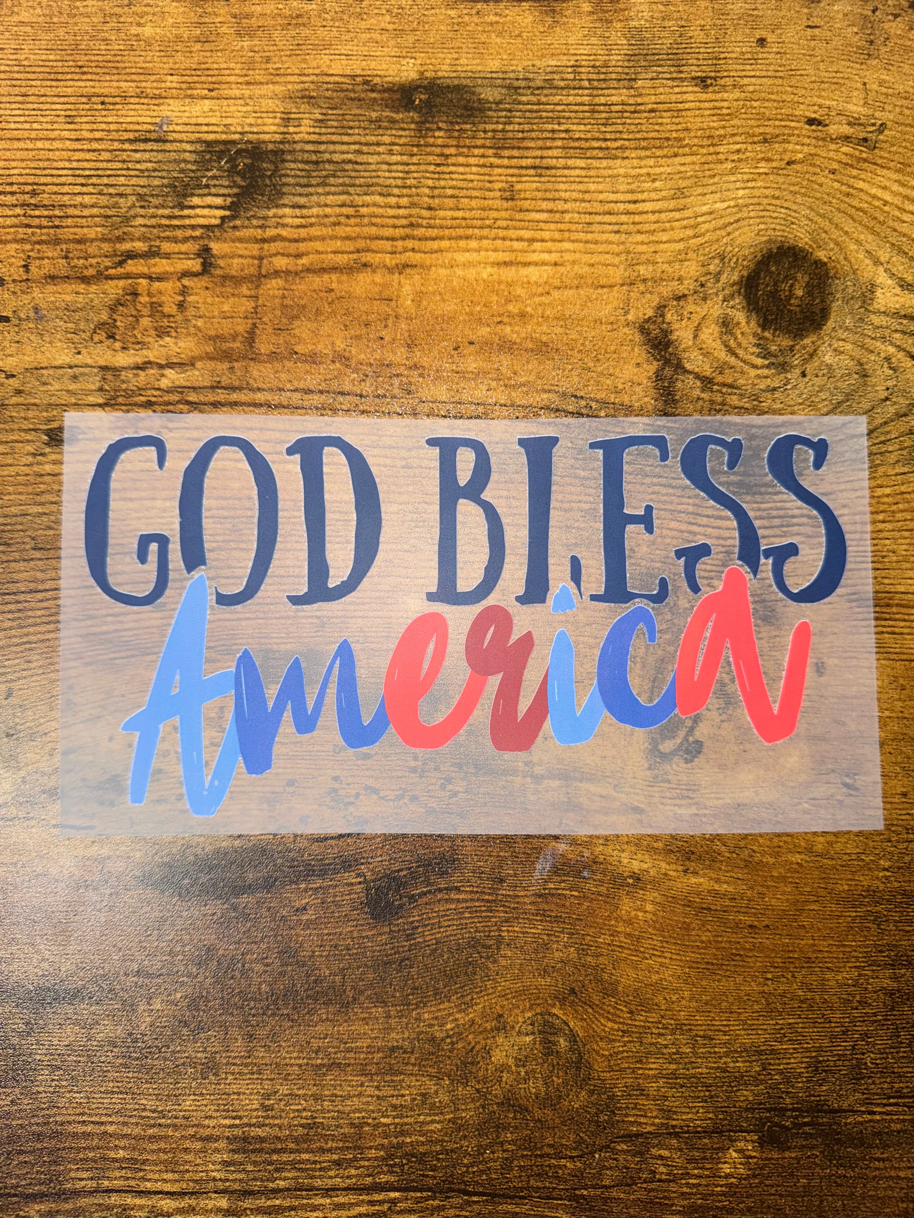 God Bless America Transfer