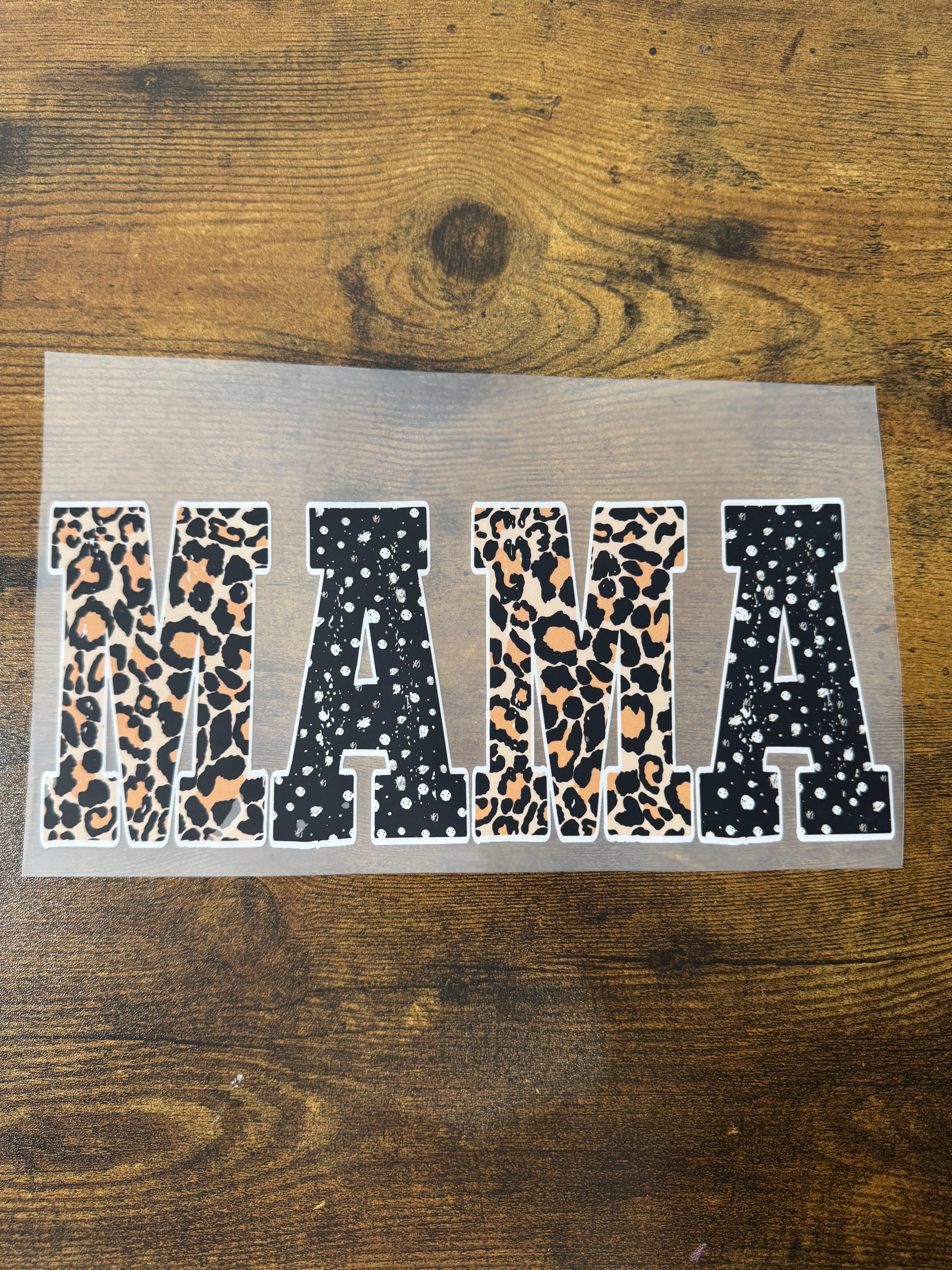 Polka Dot MAMA Transfer