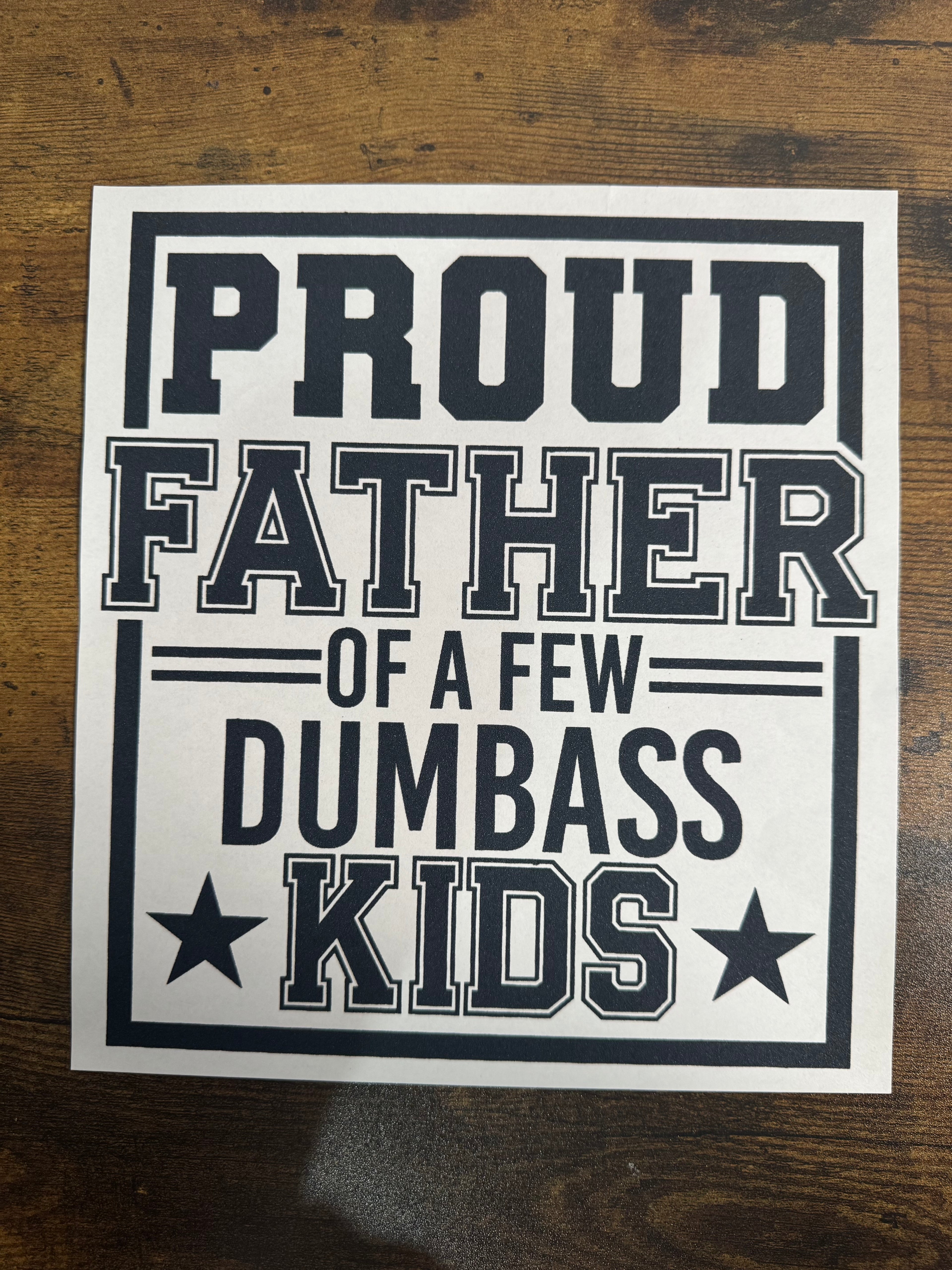 Proud Father Transfer