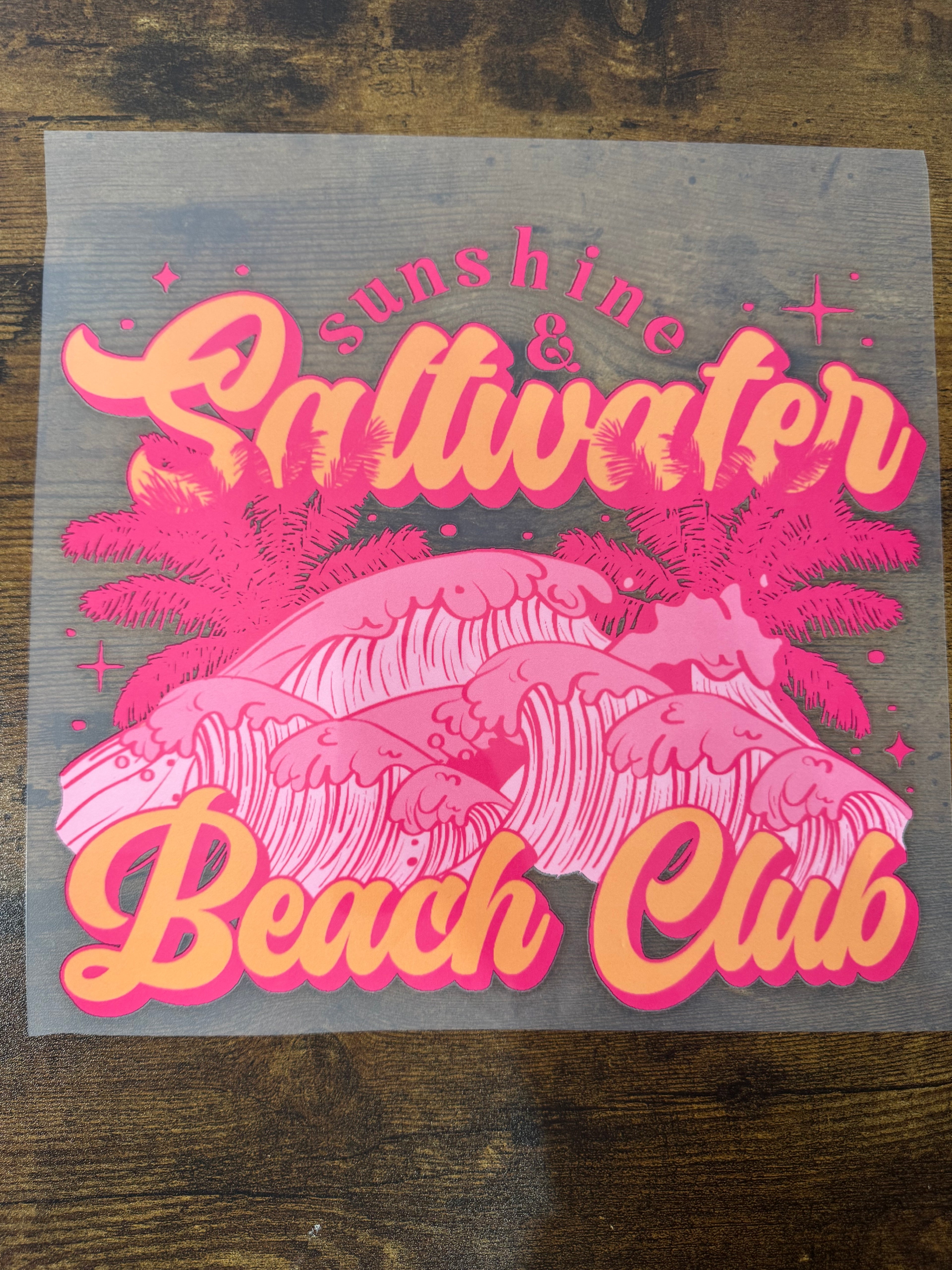 Sunshine & Saltwater Beach Club Transfer