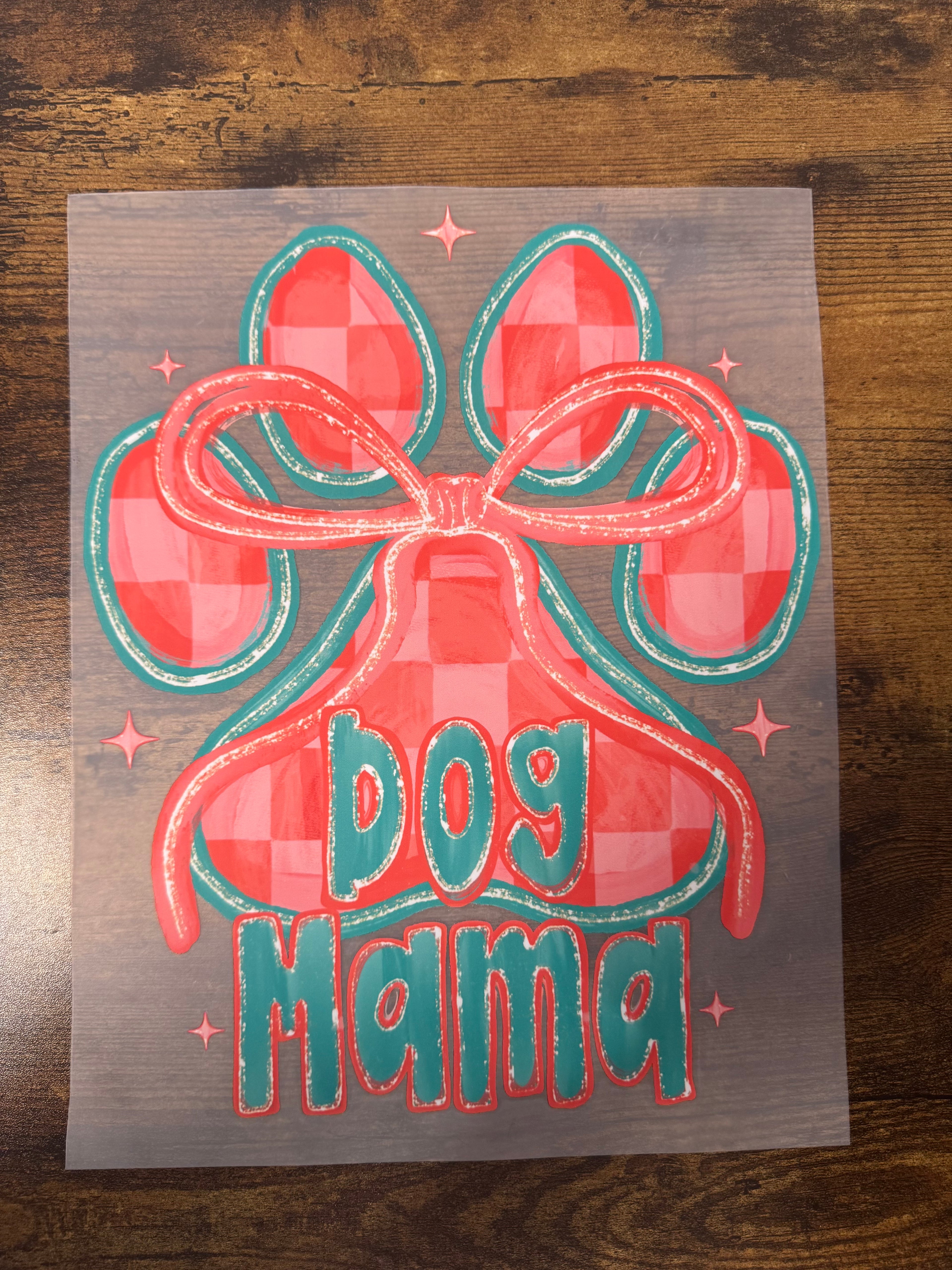 Dog Mama Paw Transfer