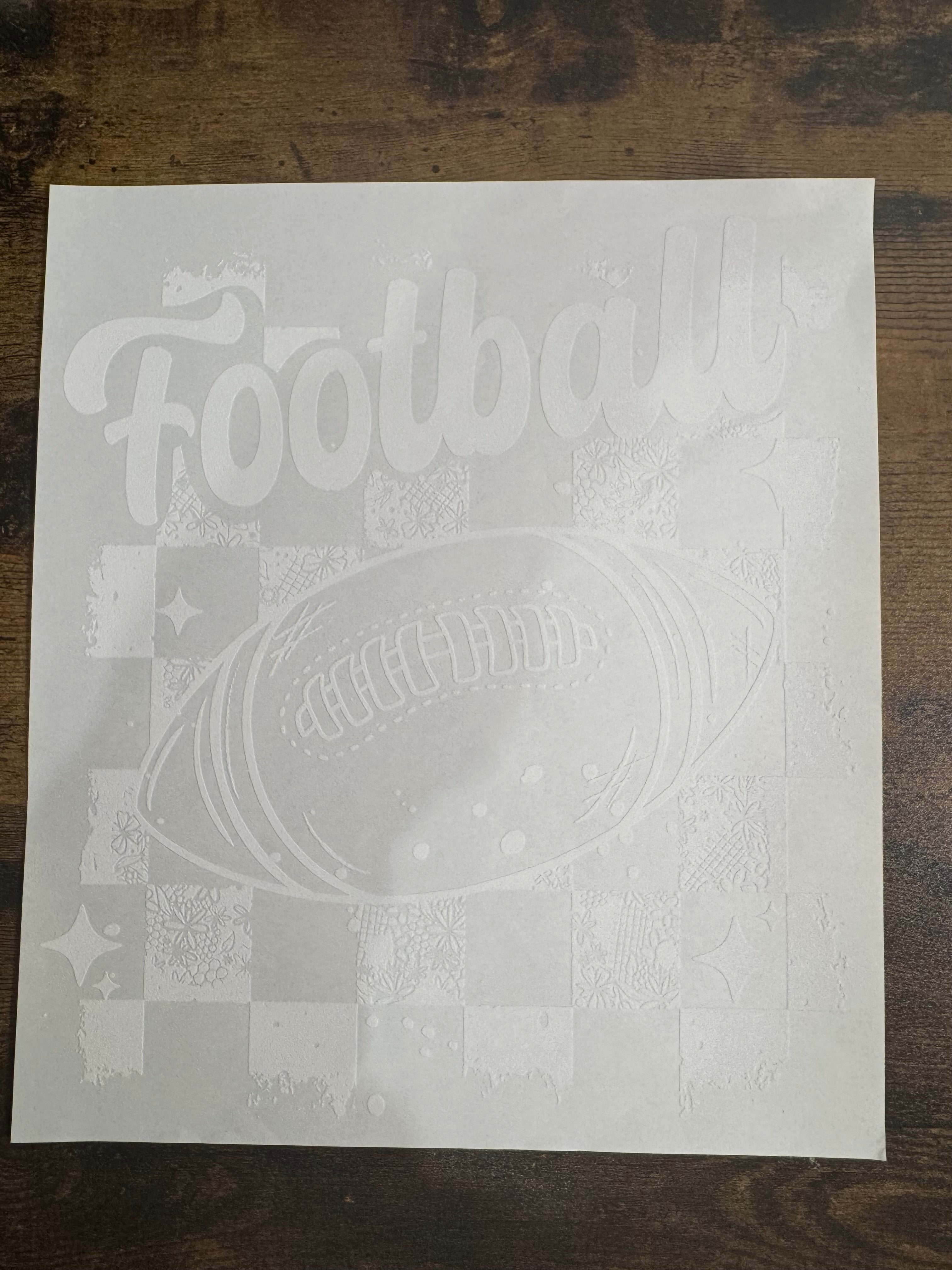 Checkered Football Transfer