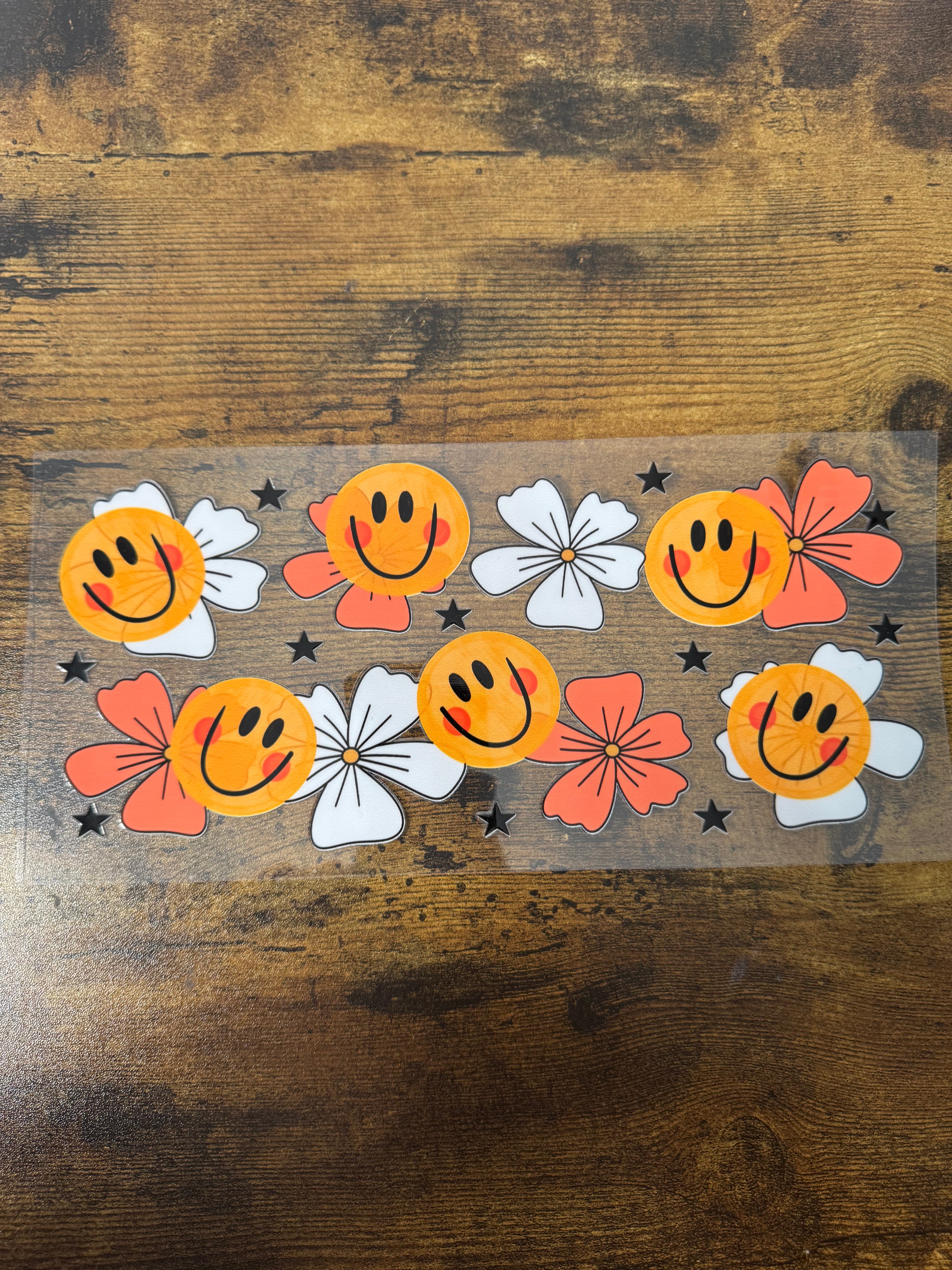 Smileys & Flowers Wrap