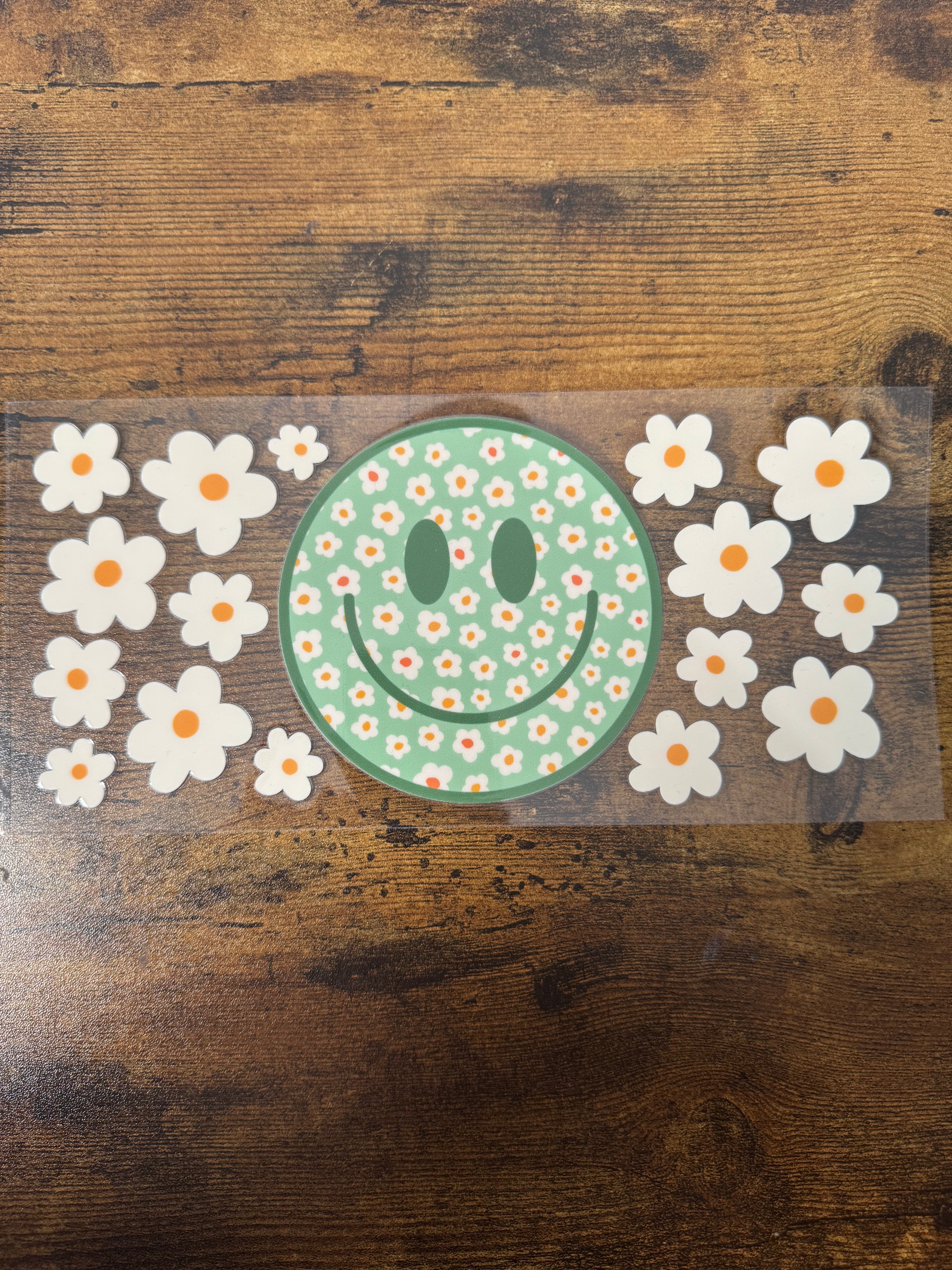 Floral Smiley Wrap