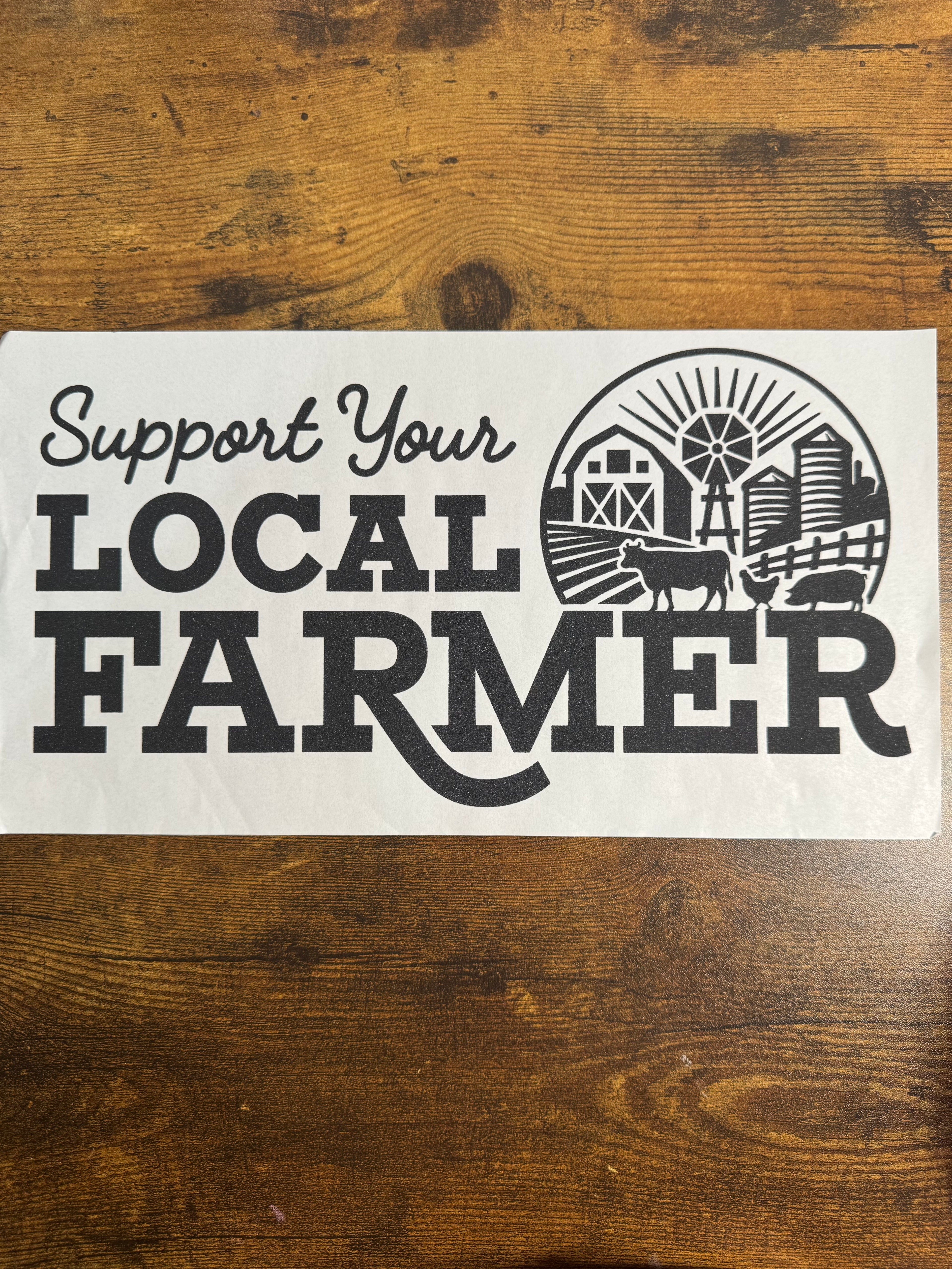 Support Your Local Farmer Transfer