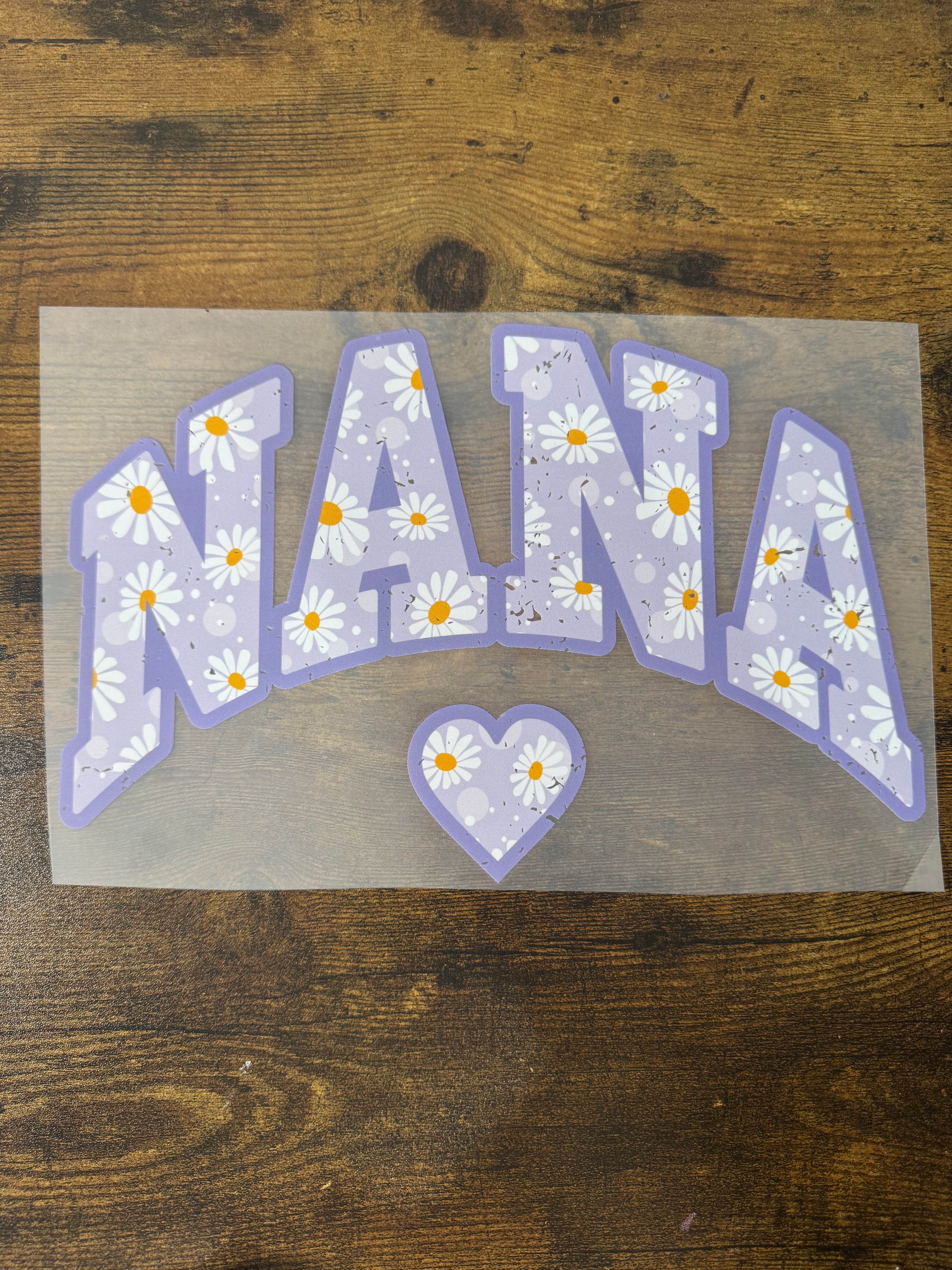 Floral NANA Transfer