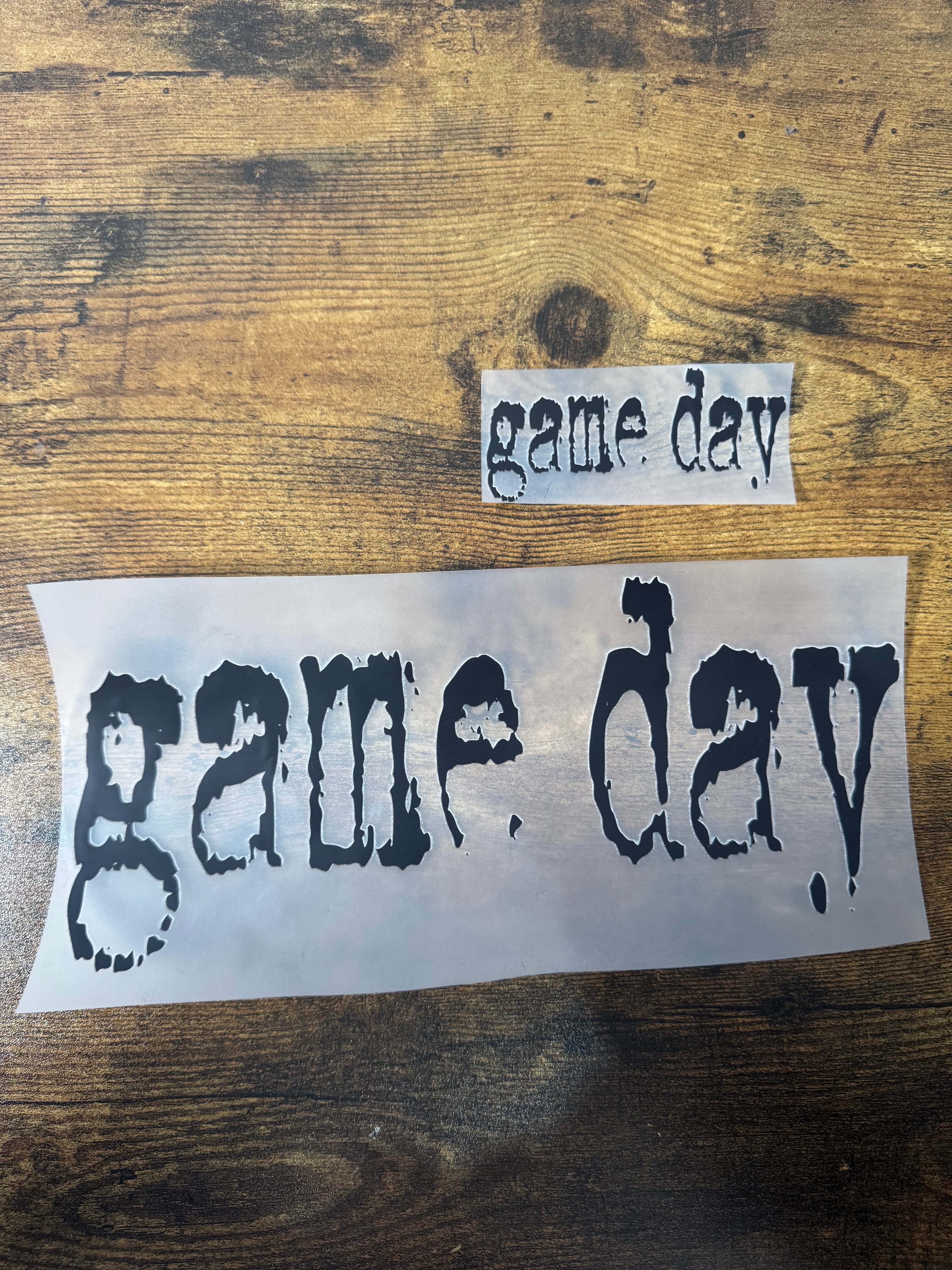 game day. w/ pocket Transfer