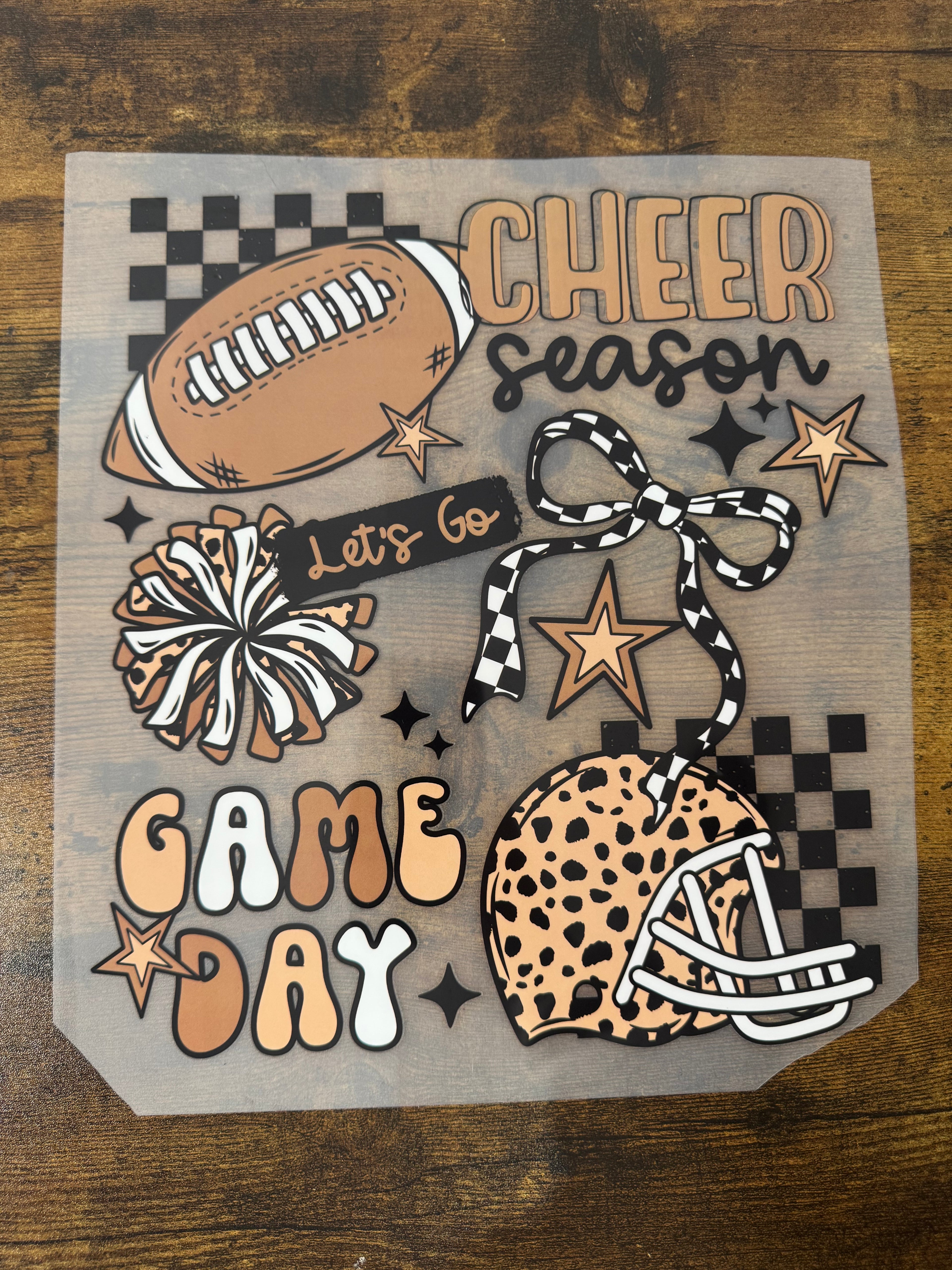 Football/Cheer Game Day Transfer