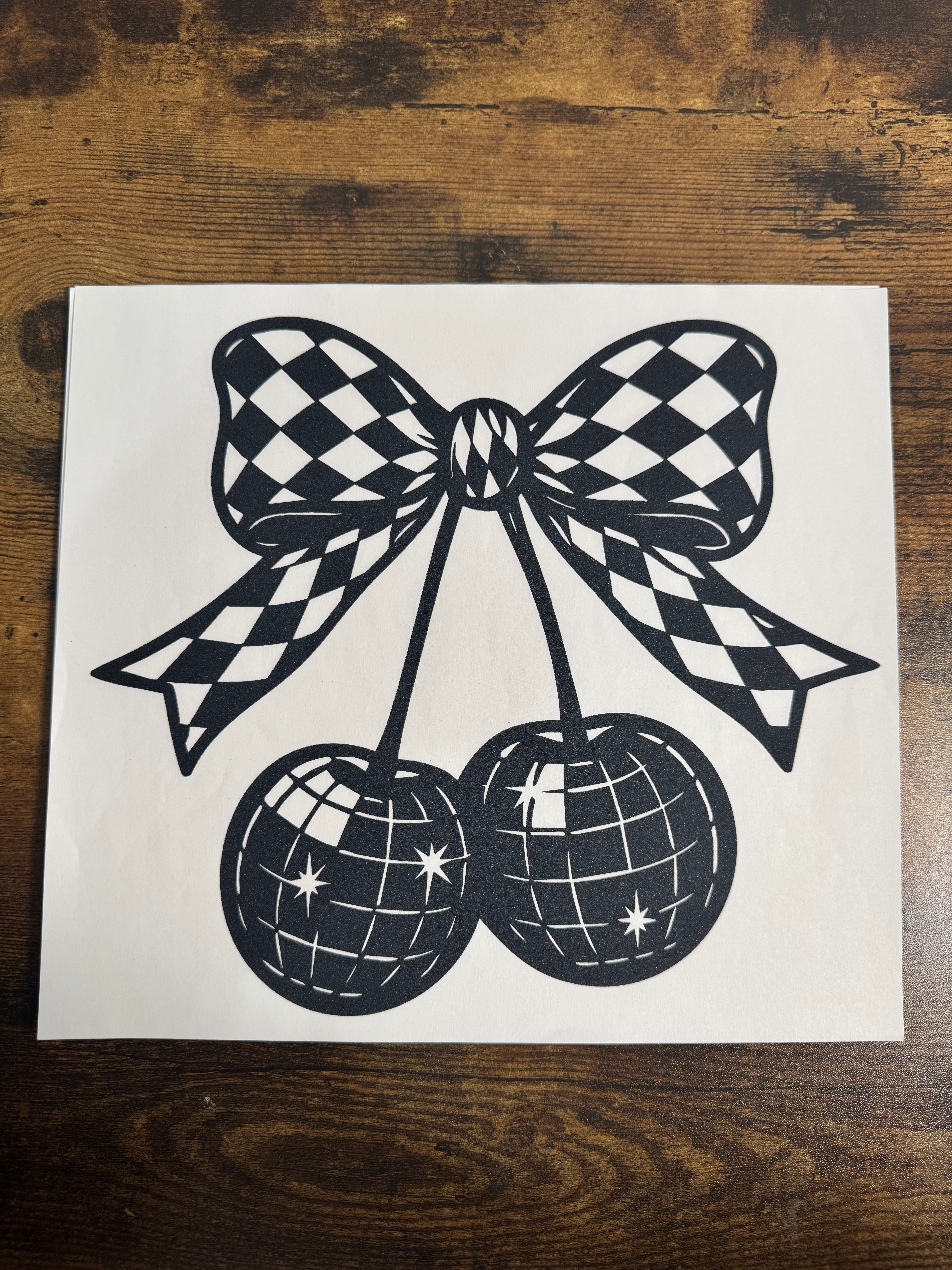Disco Cherries Transfer