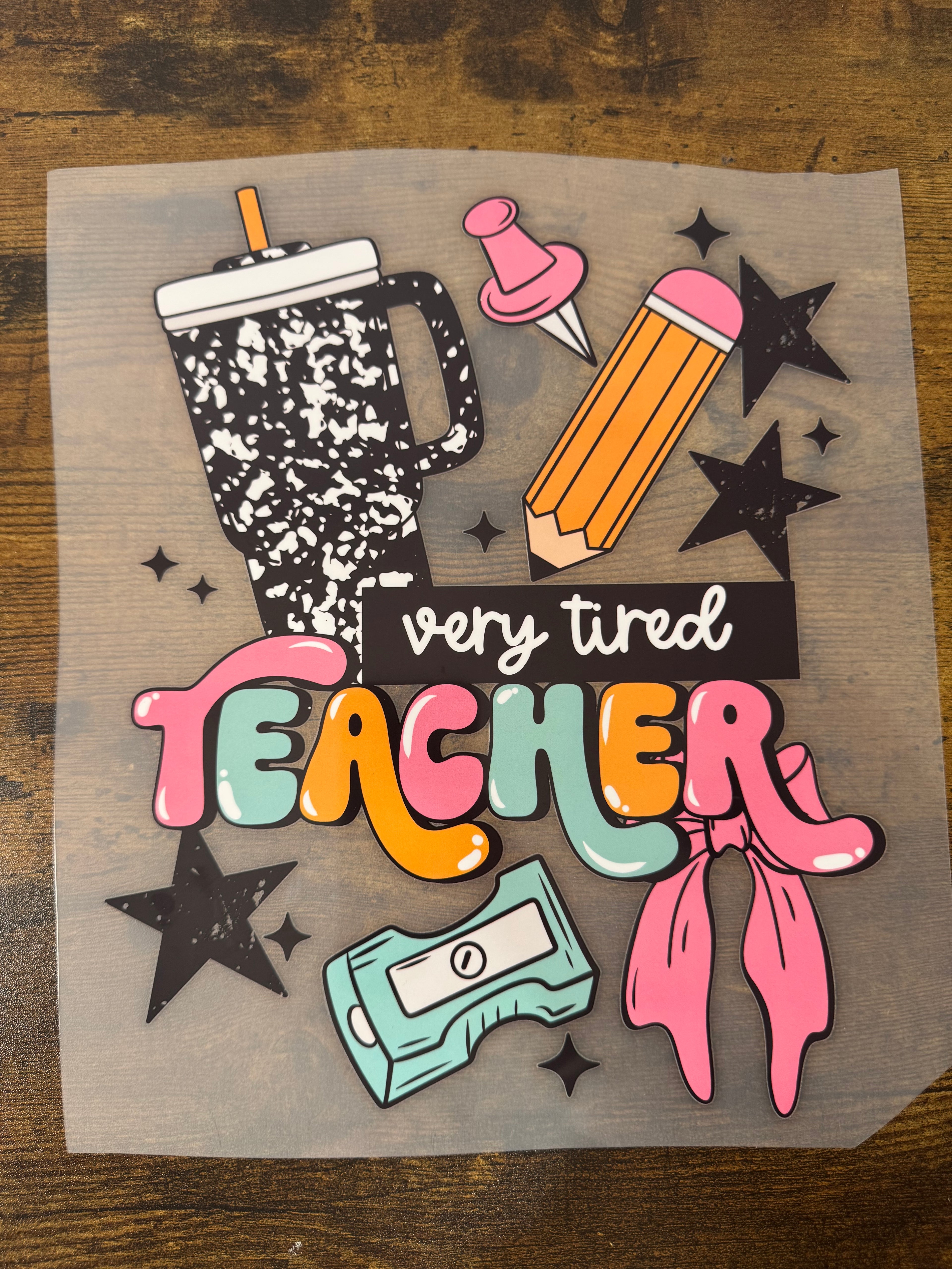 Very Tired Teacher Transfer