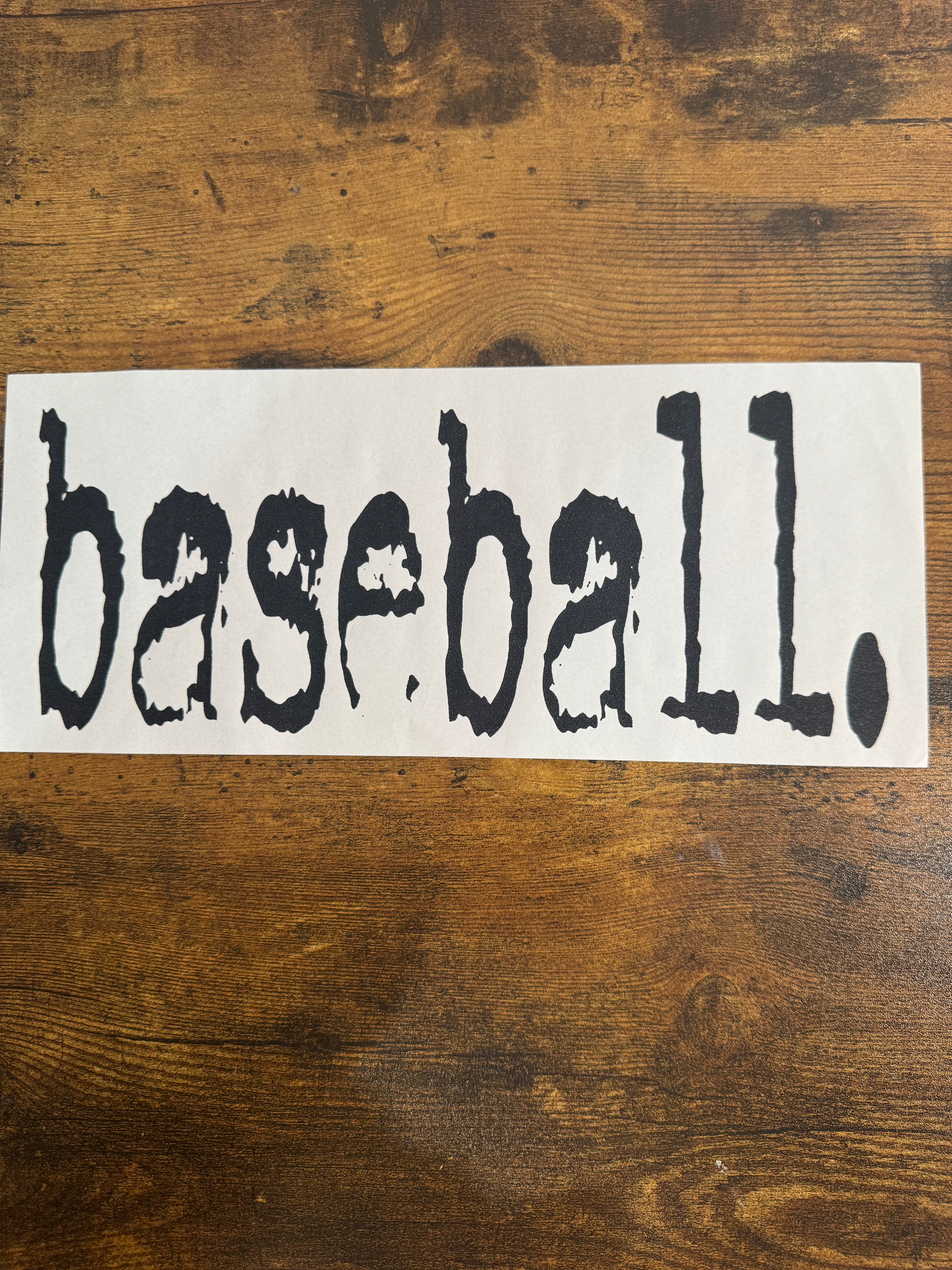 Baseball. Transfer