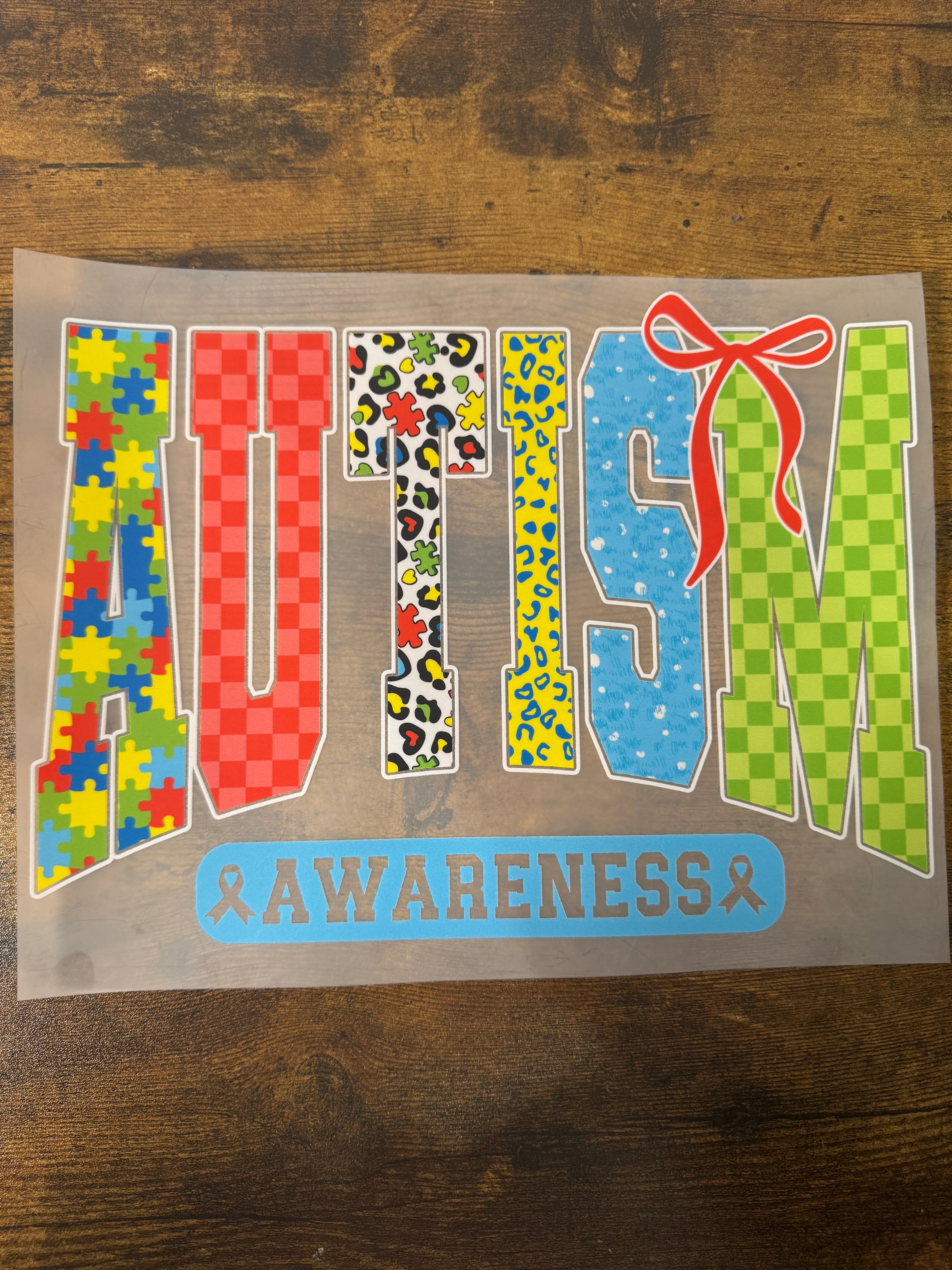 Autism Awareness Transfer