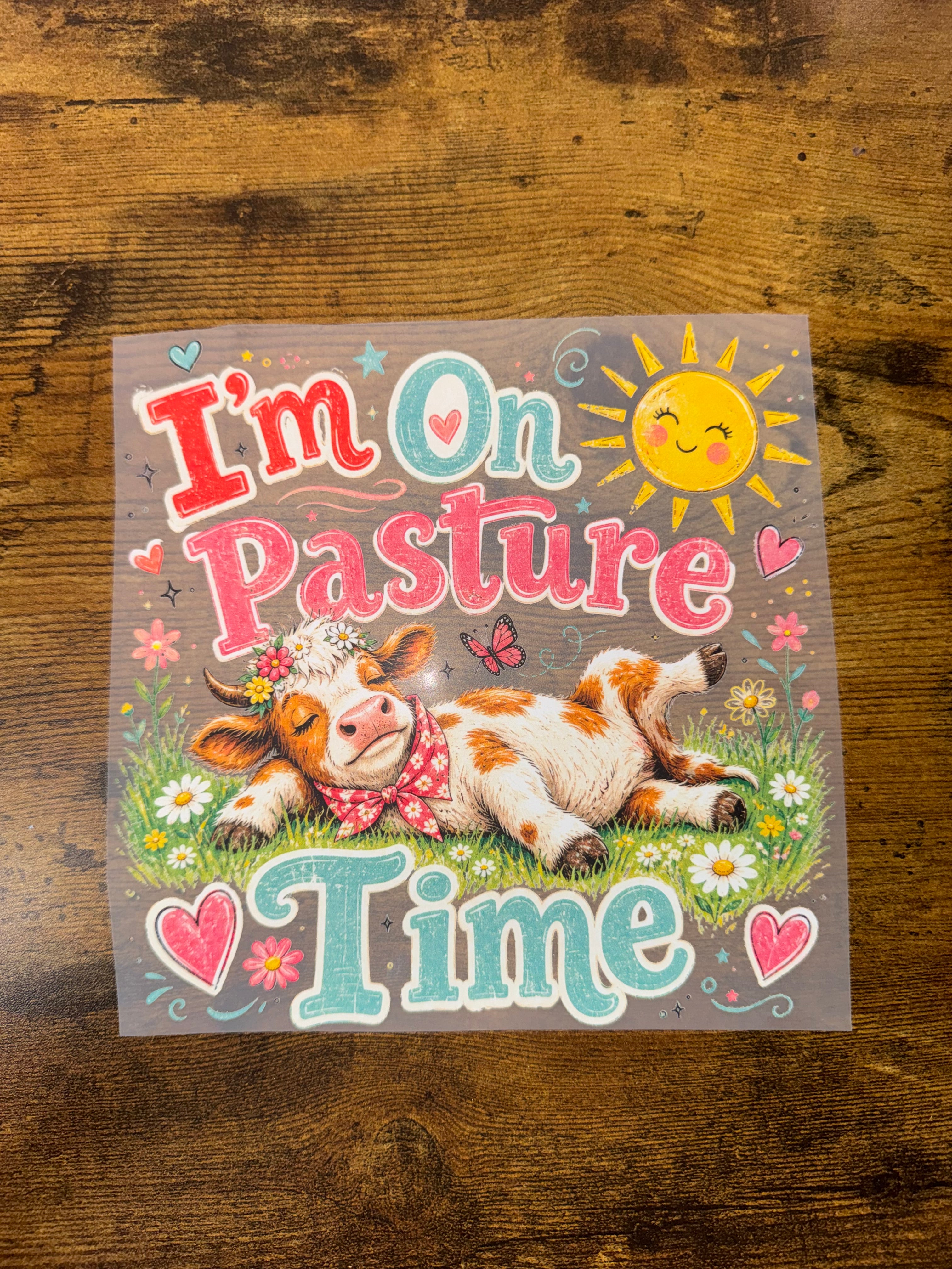 I’m On Pasture Time Transfer