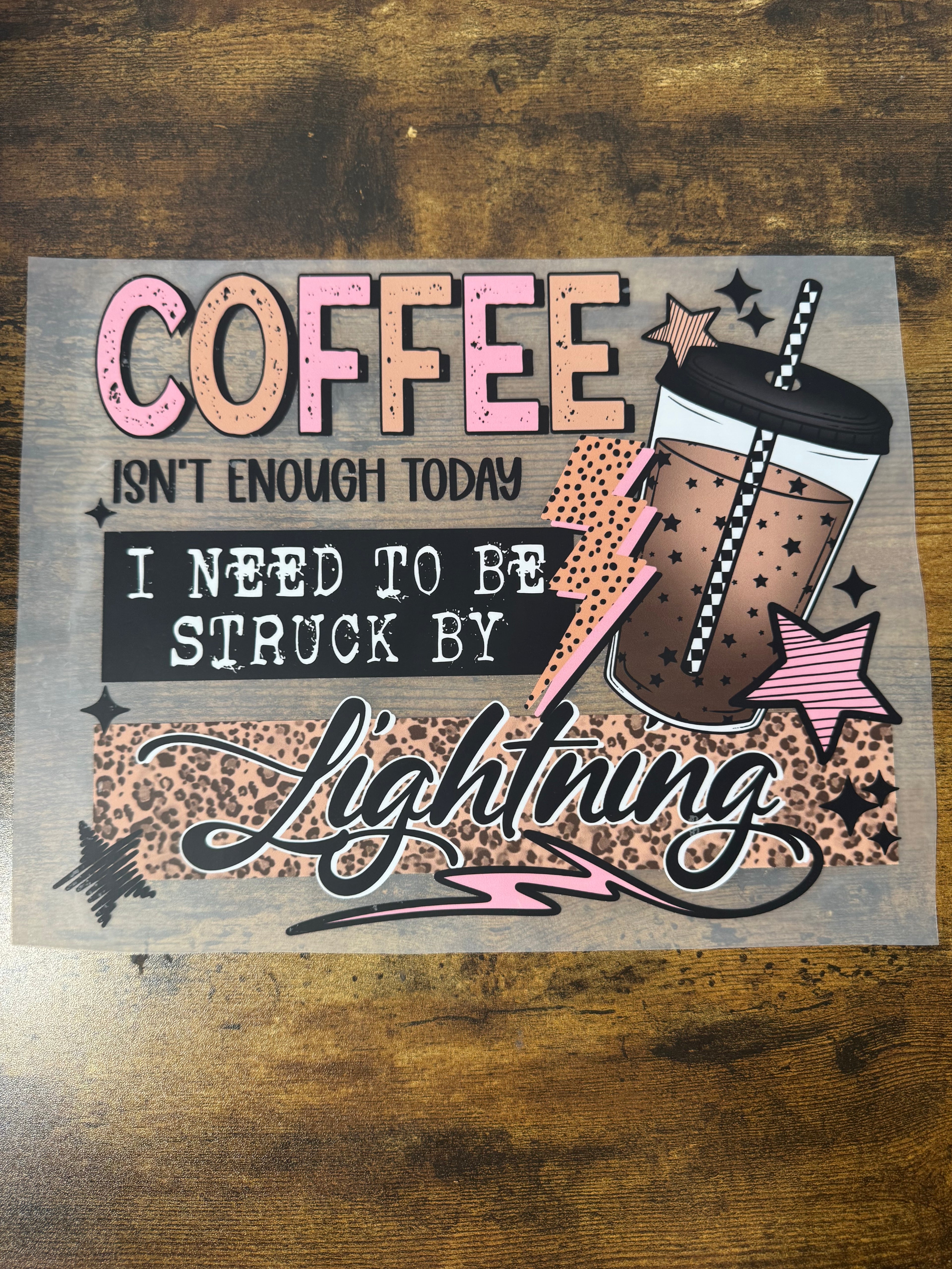 Coffee Isn't Enough Transfer