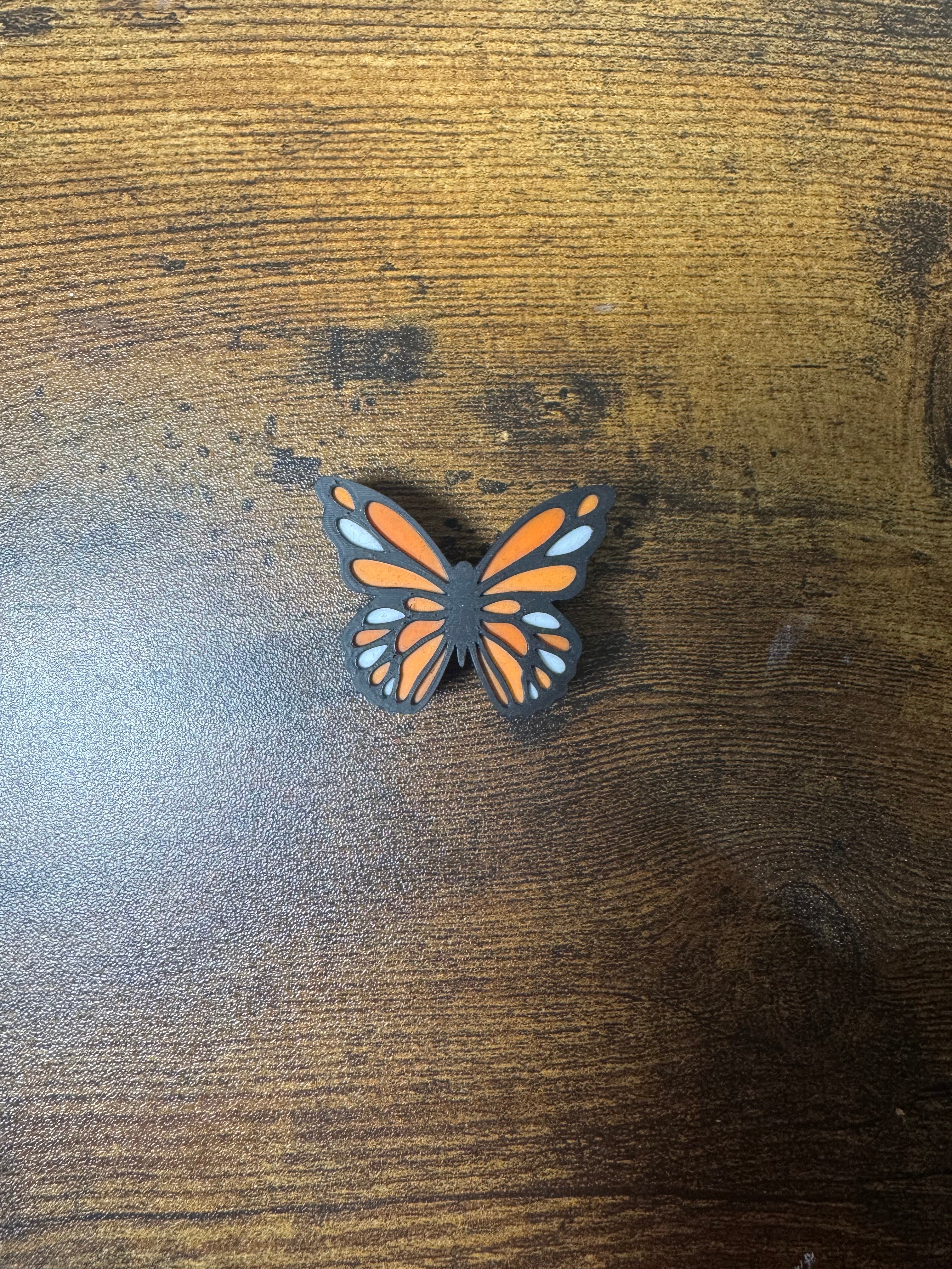 Butterfly Straw Topper