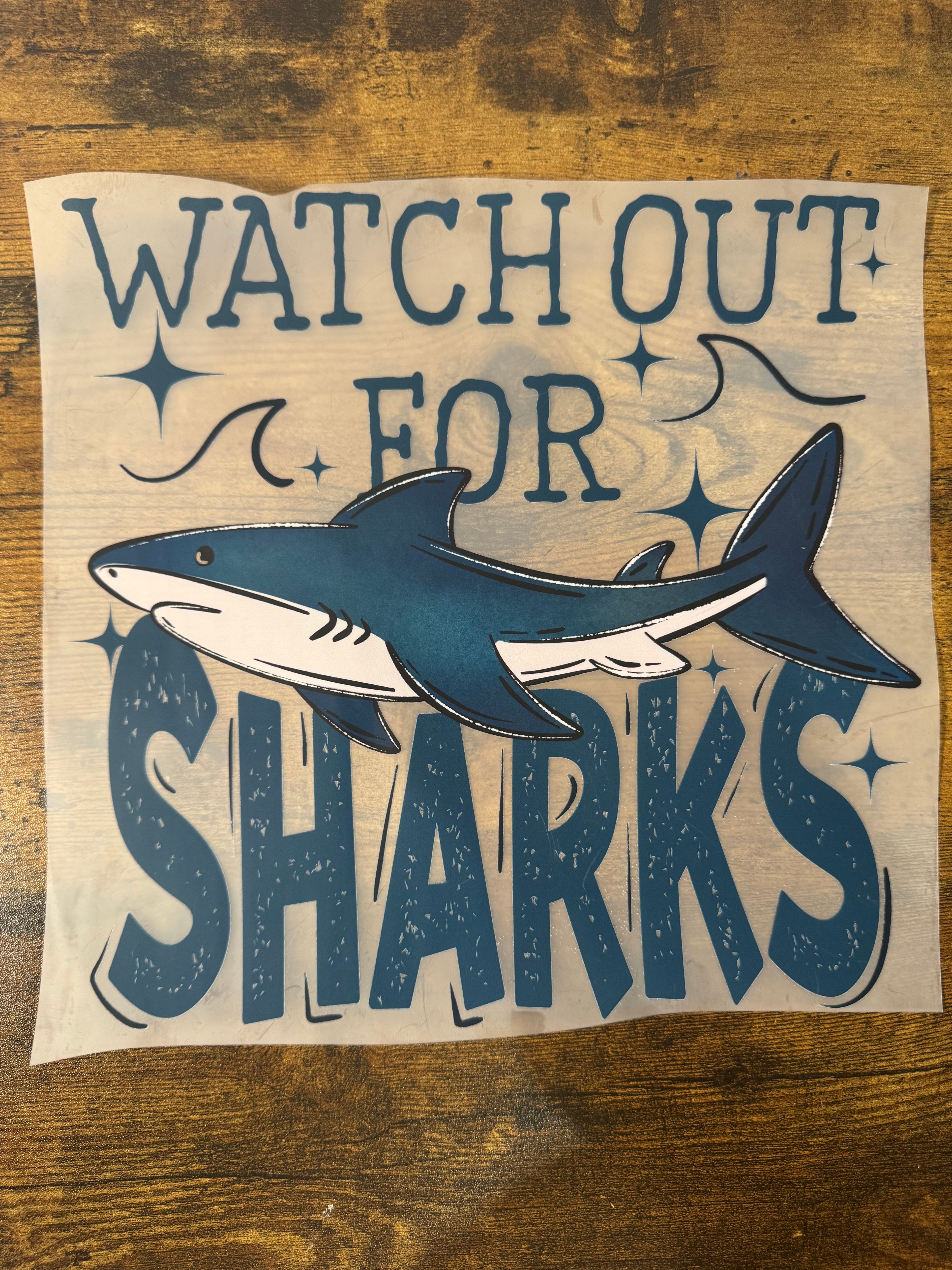 Watch Out For Sharks Transfer