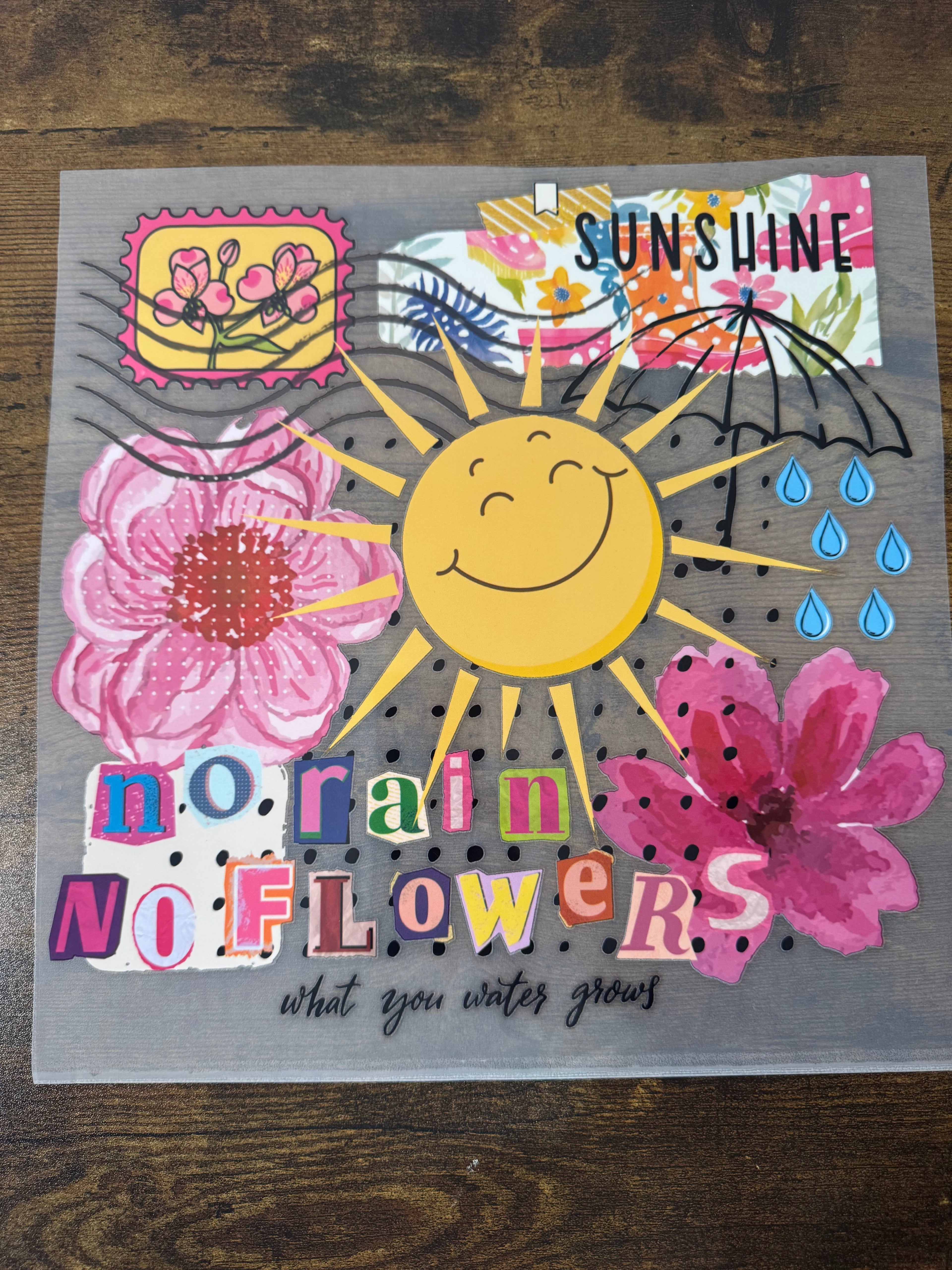 No Rain No Flowers Transfer