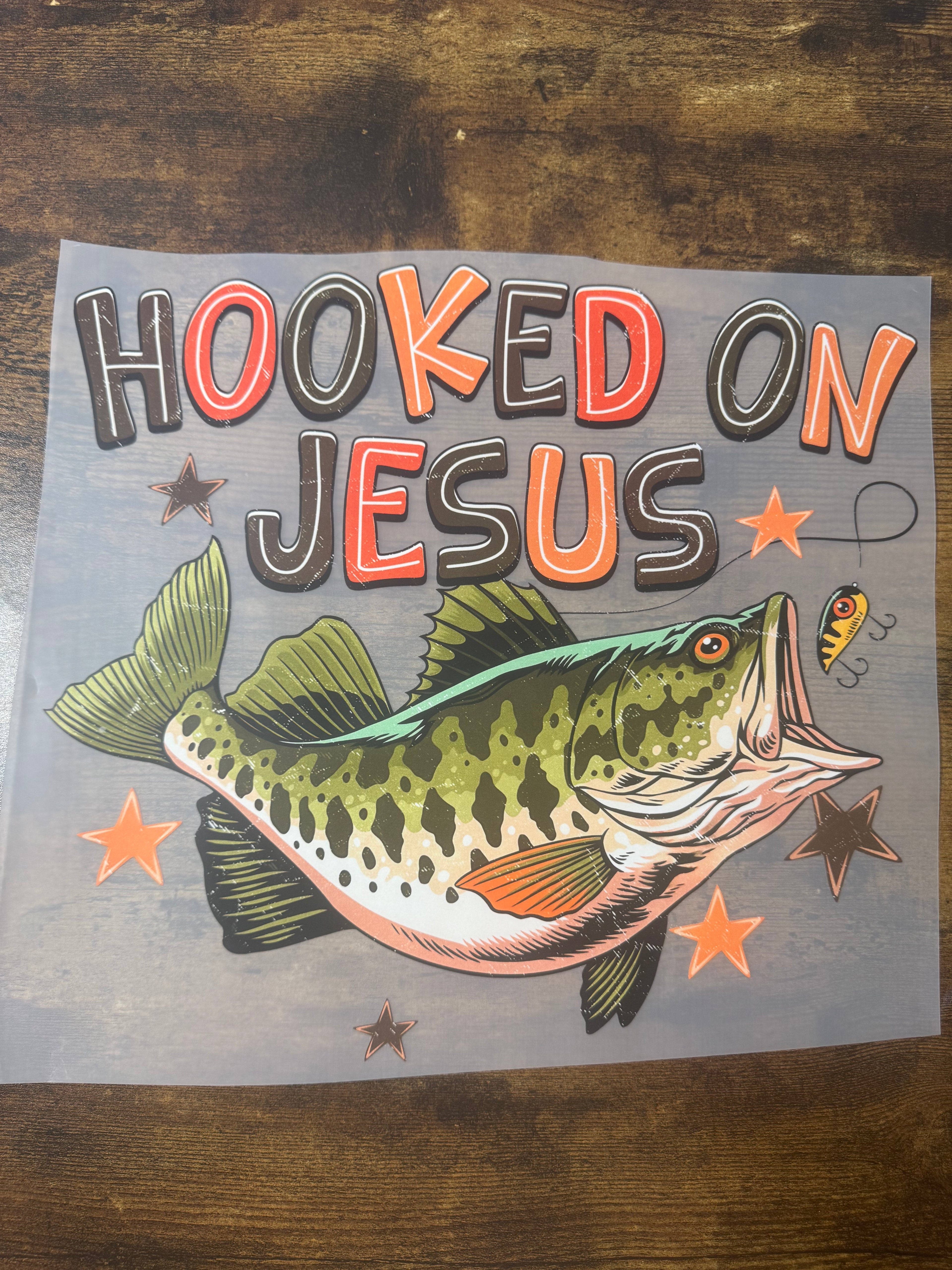 Hooked On Jesus Transfer