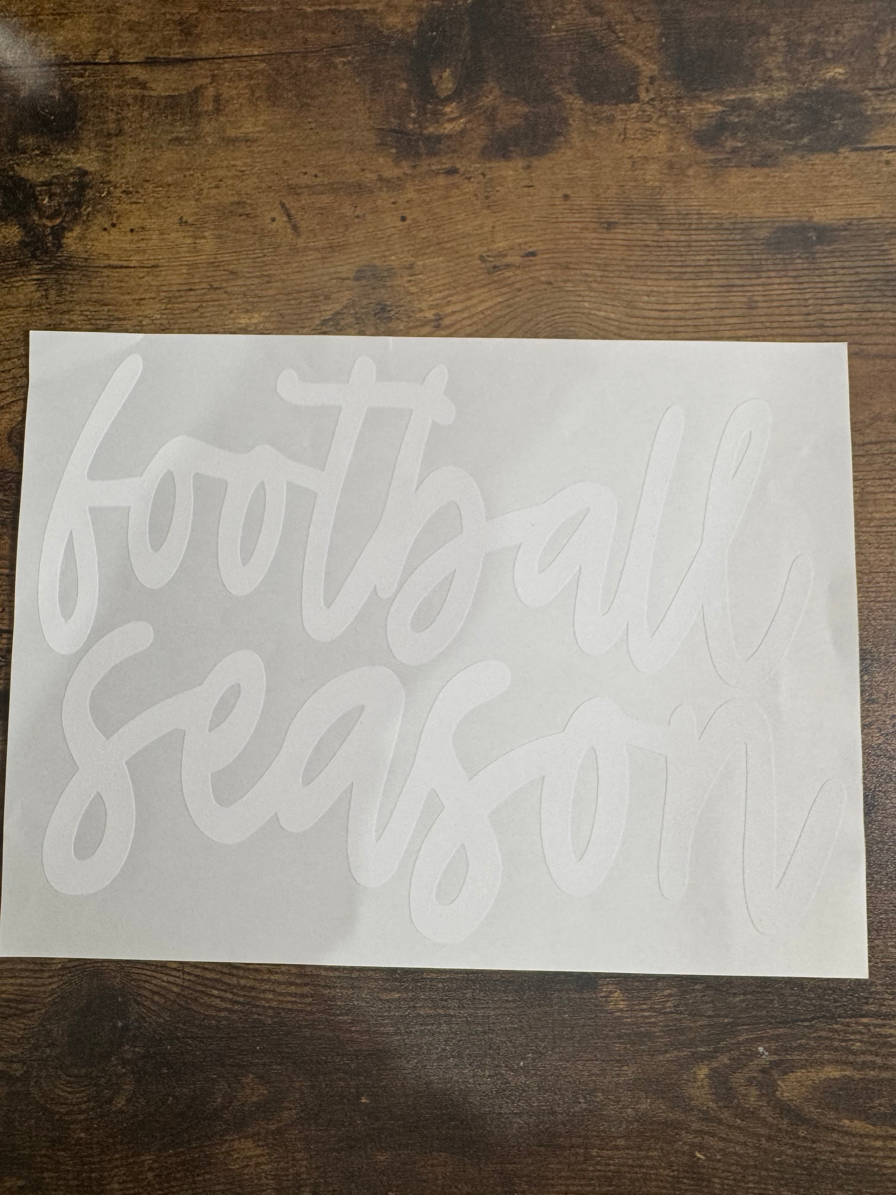Football Season (White) Transfer