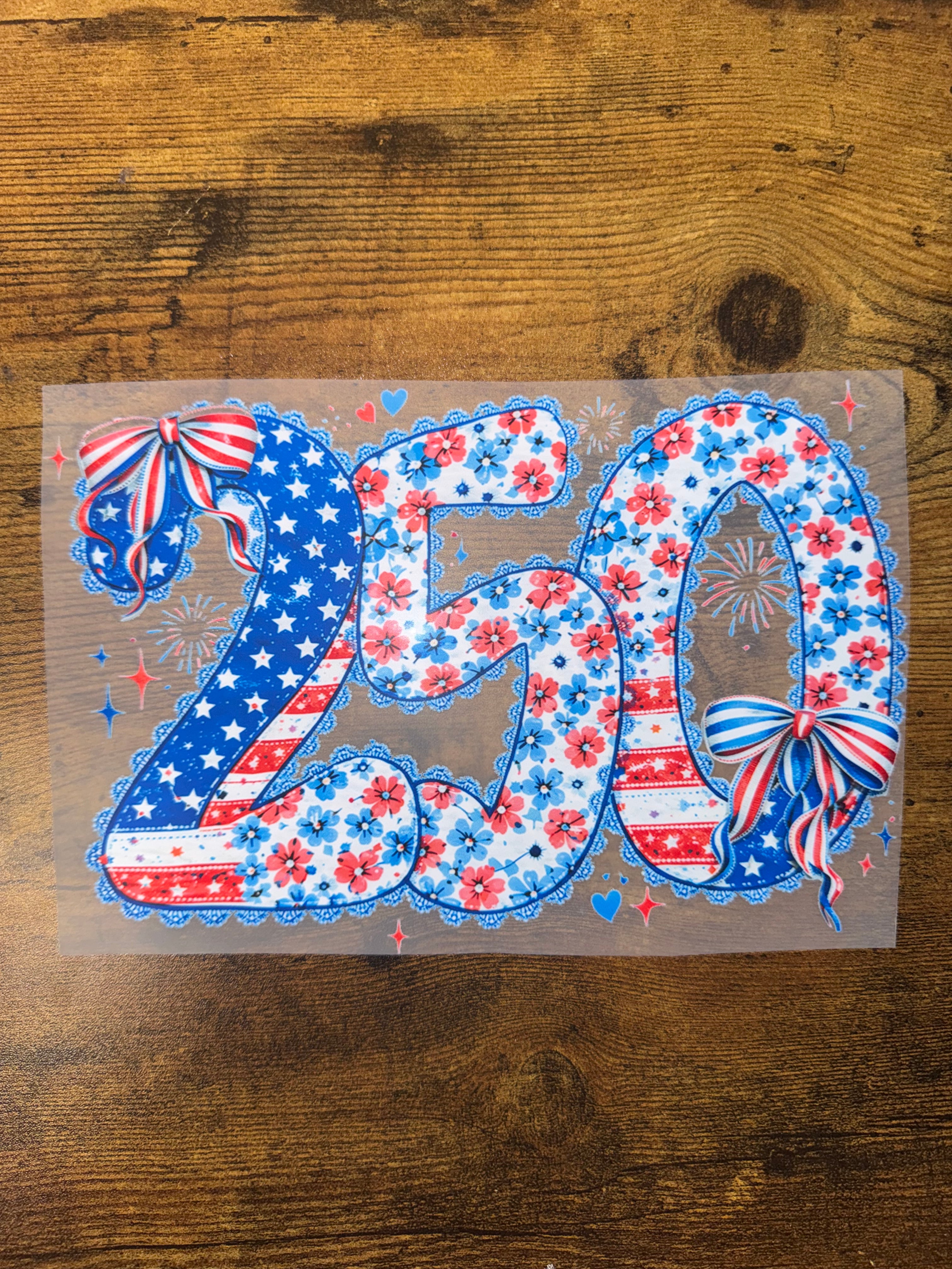 250 Patriotic Transfer