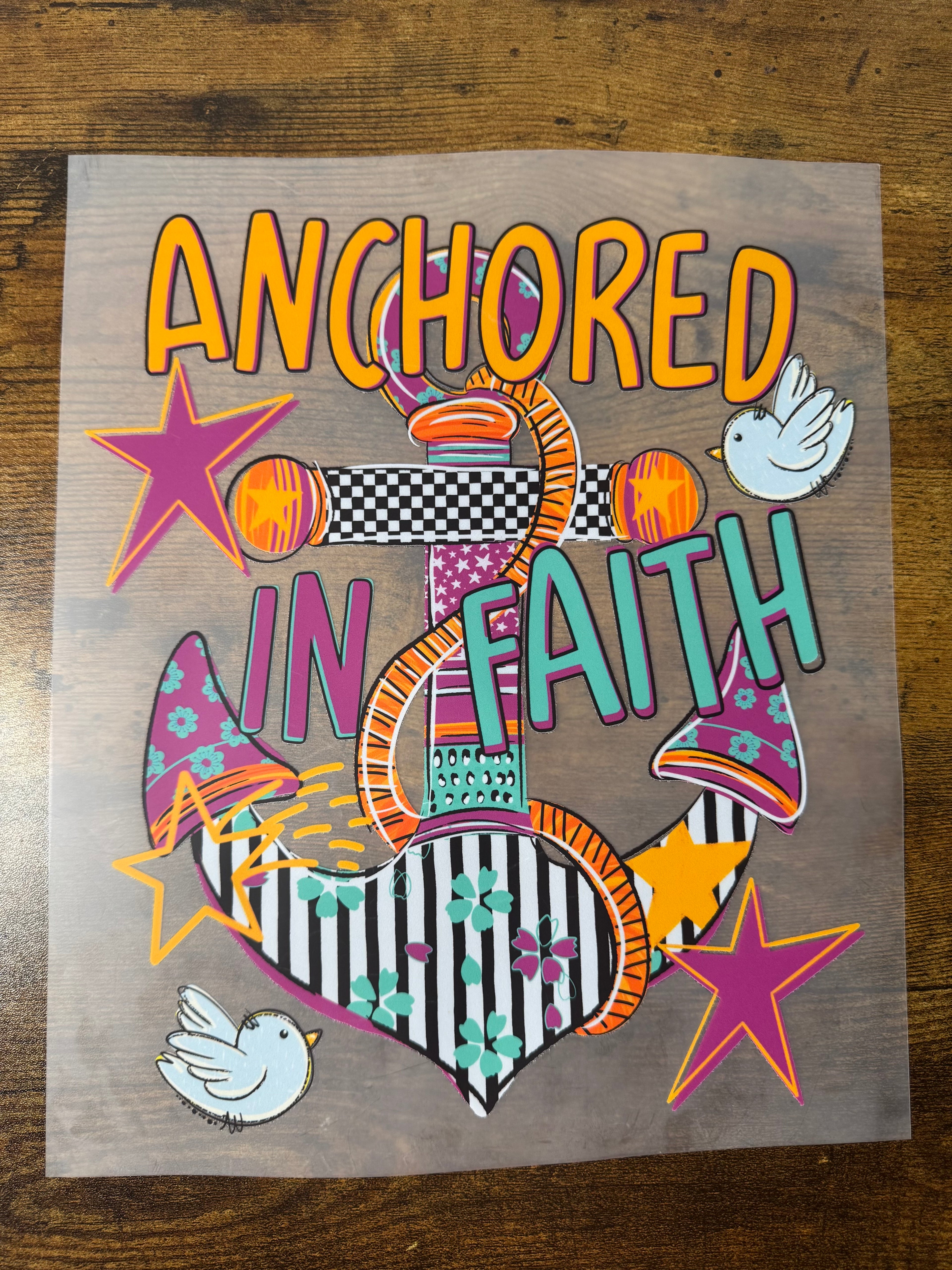 Anchor In Faith Transfer