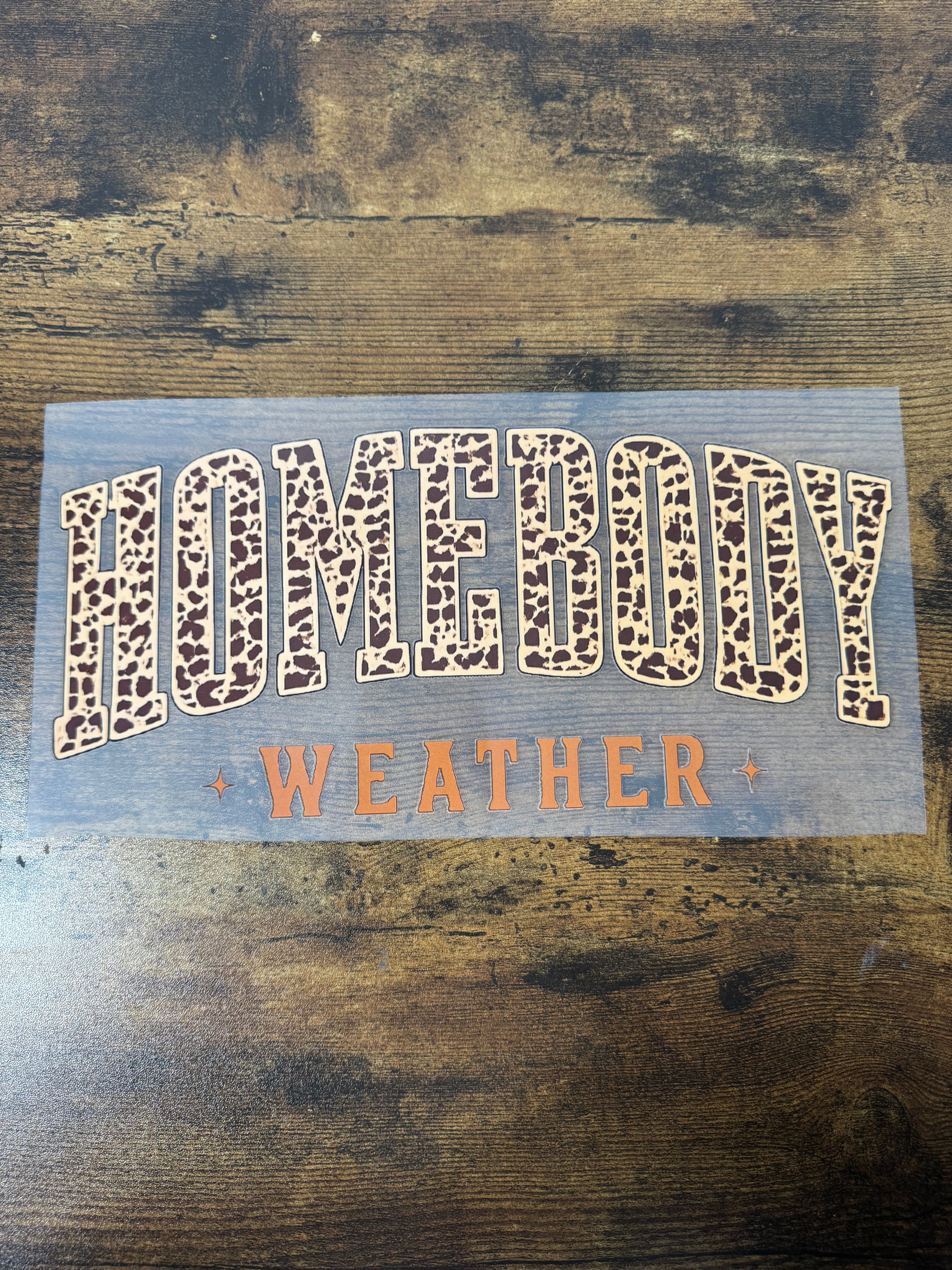 Homebody Weather Transfer