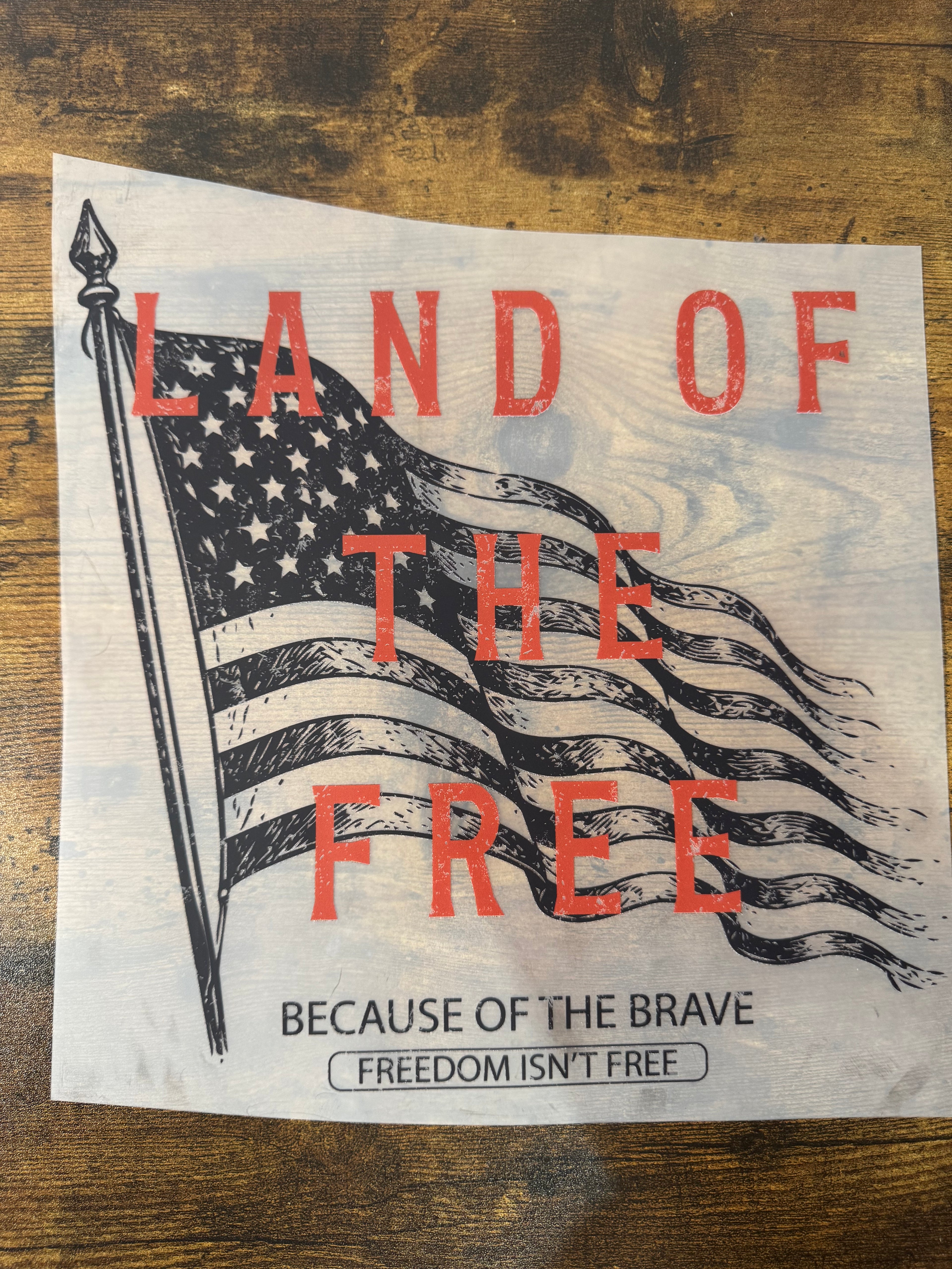 Land Of The Free Transfer