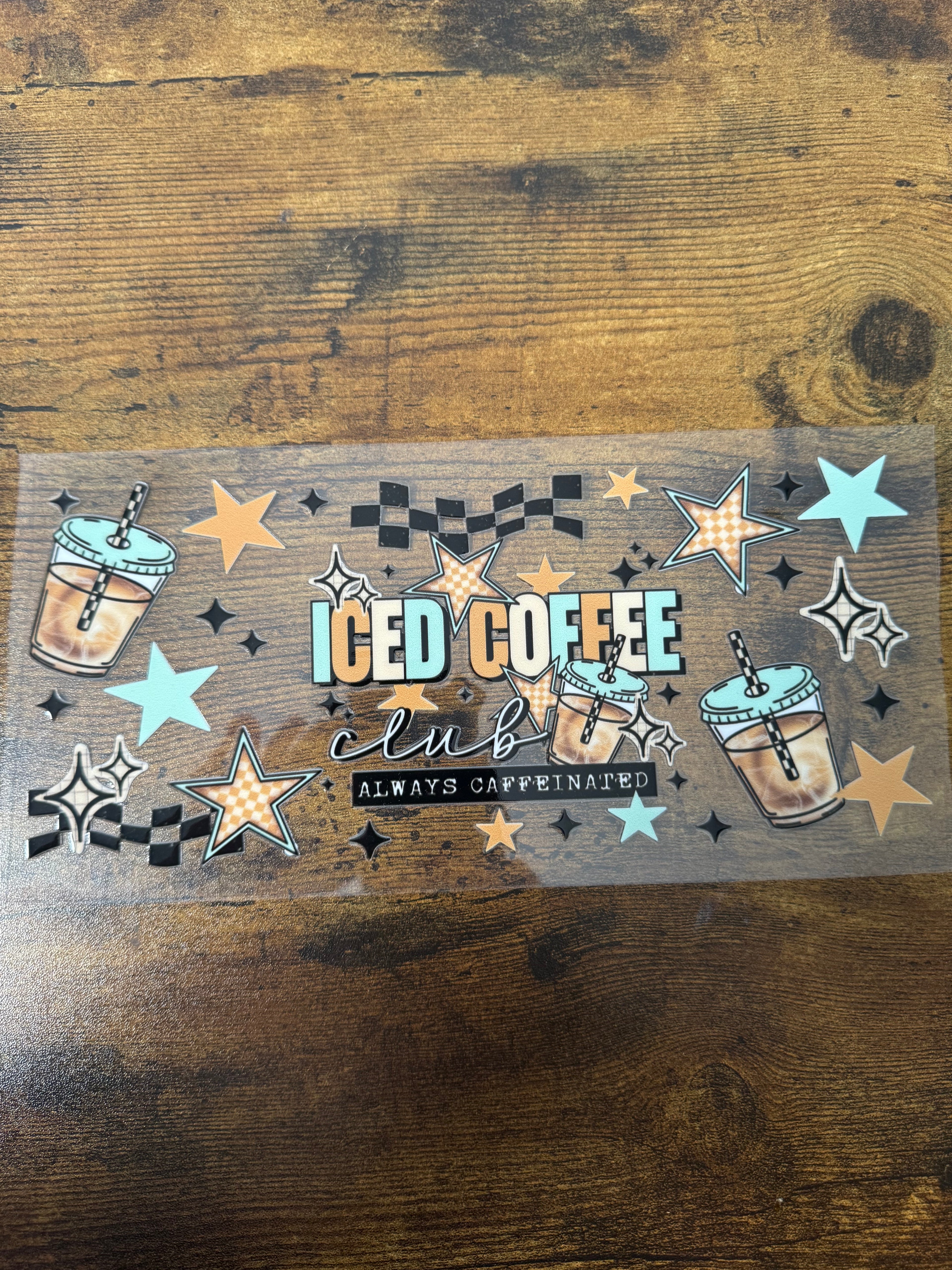 Iced Coffee Club Wrap