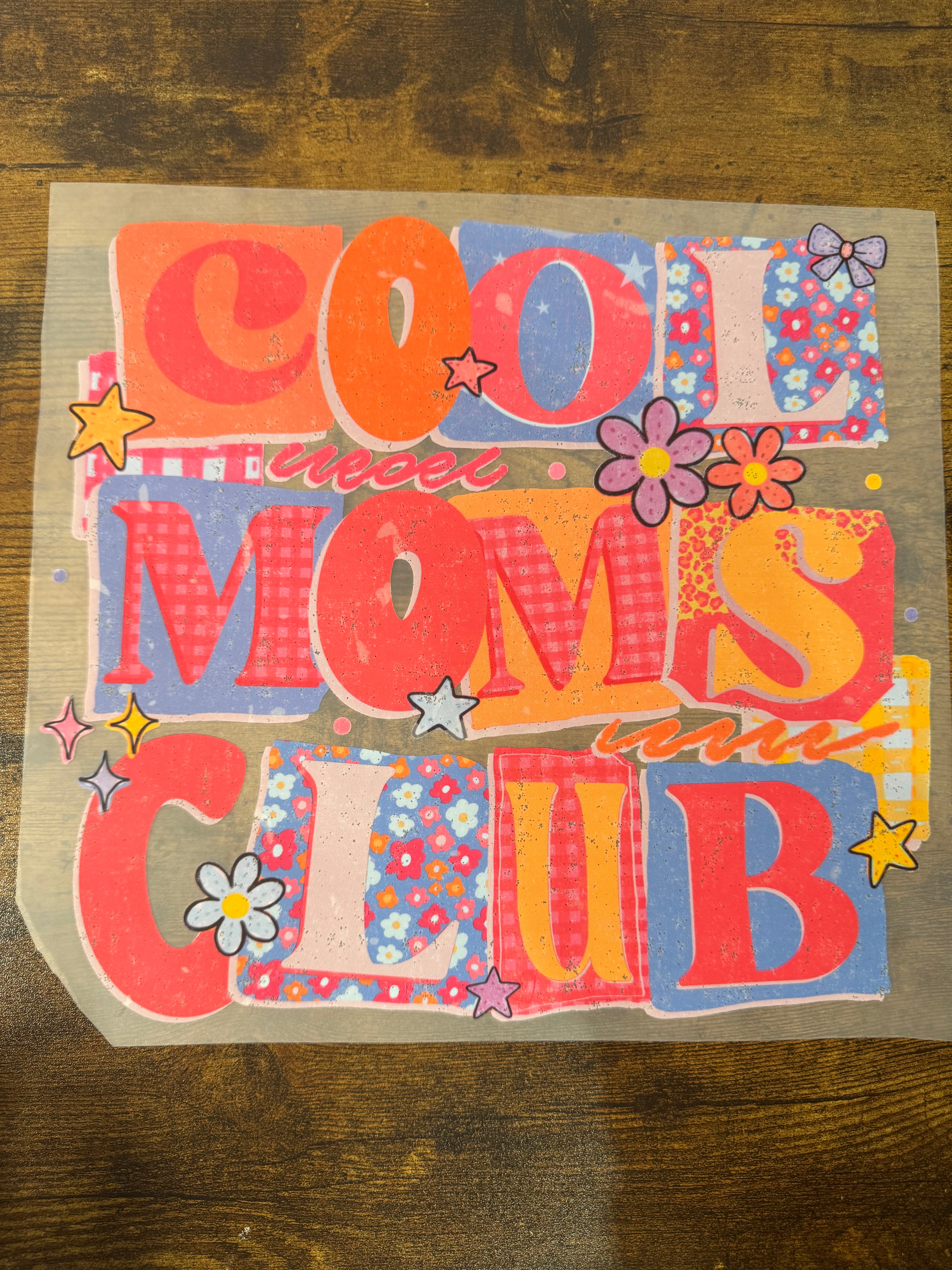 Cool Moms Club Transfer