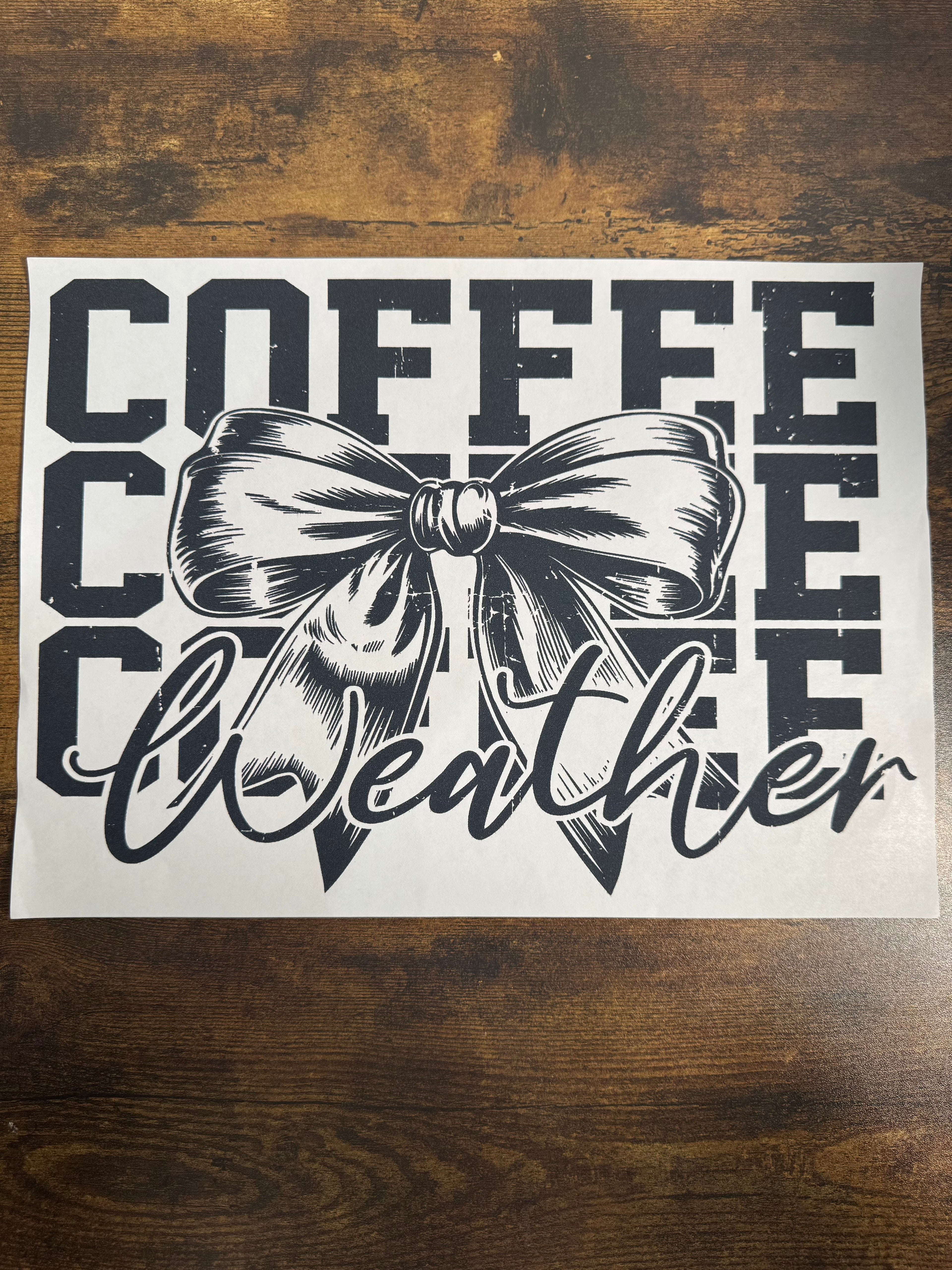 Black Coffee Weather
