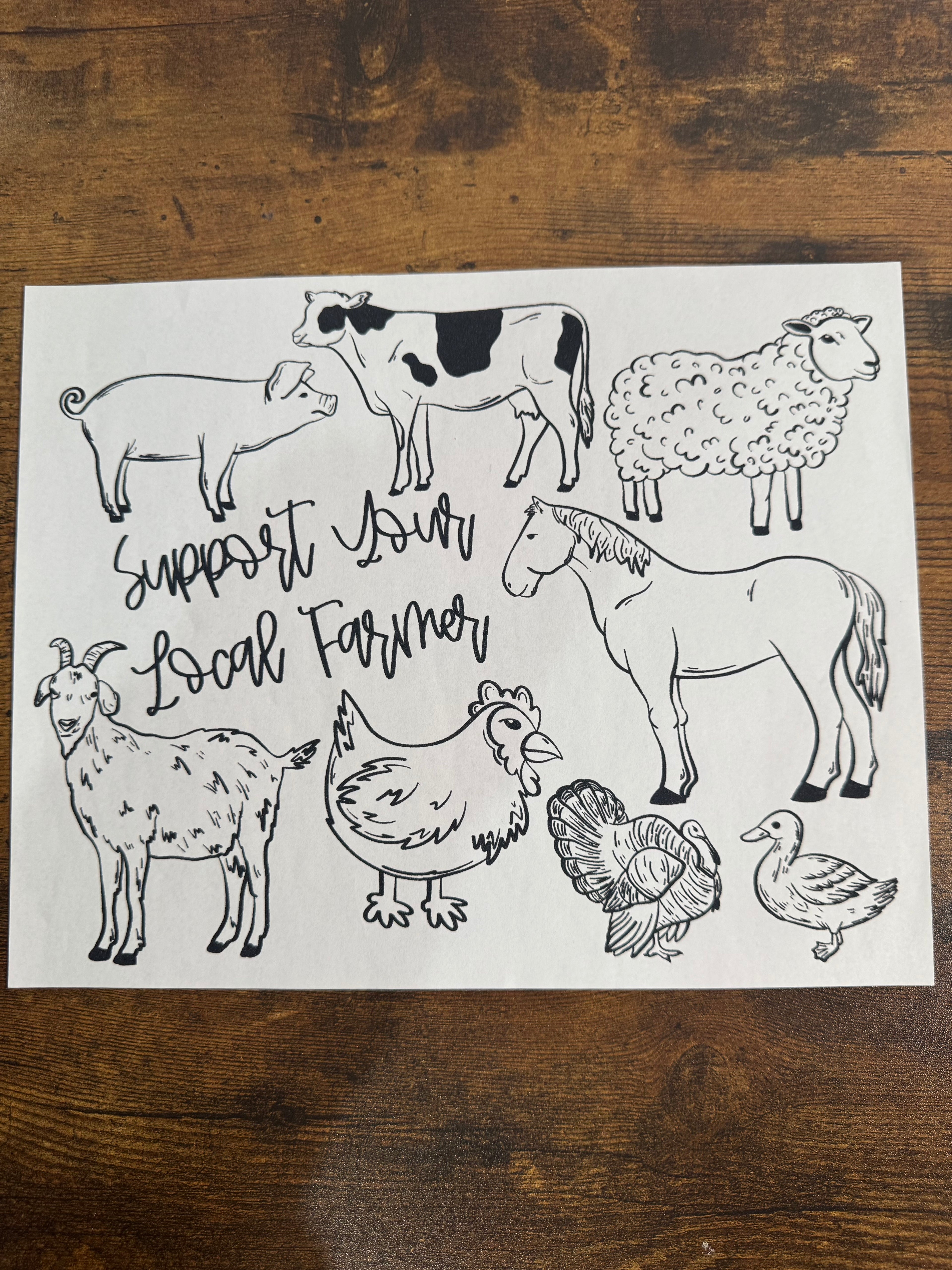 Support Your Local Farmer Transfer