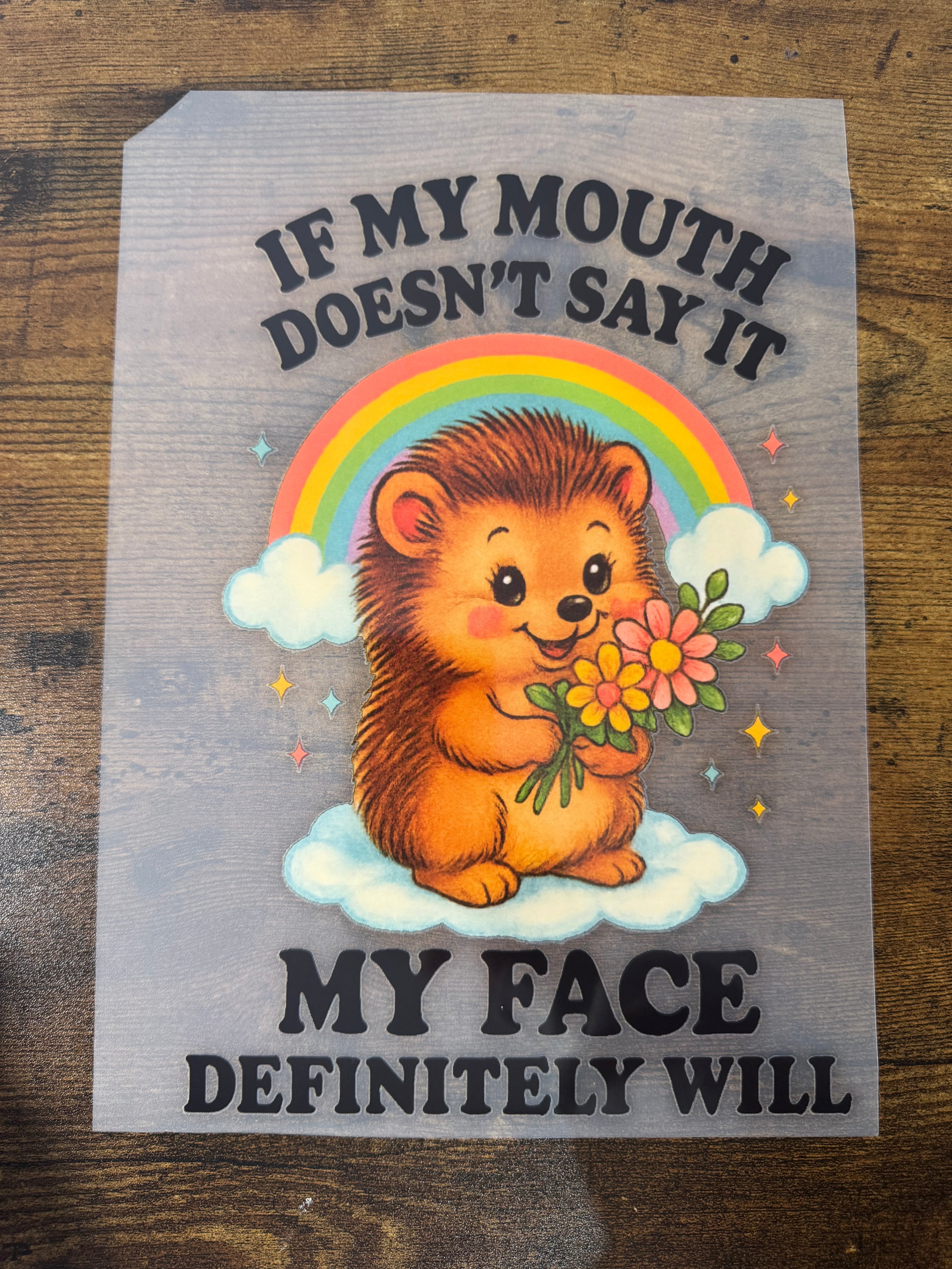 If My Mouth Doesn't Say It Transfer