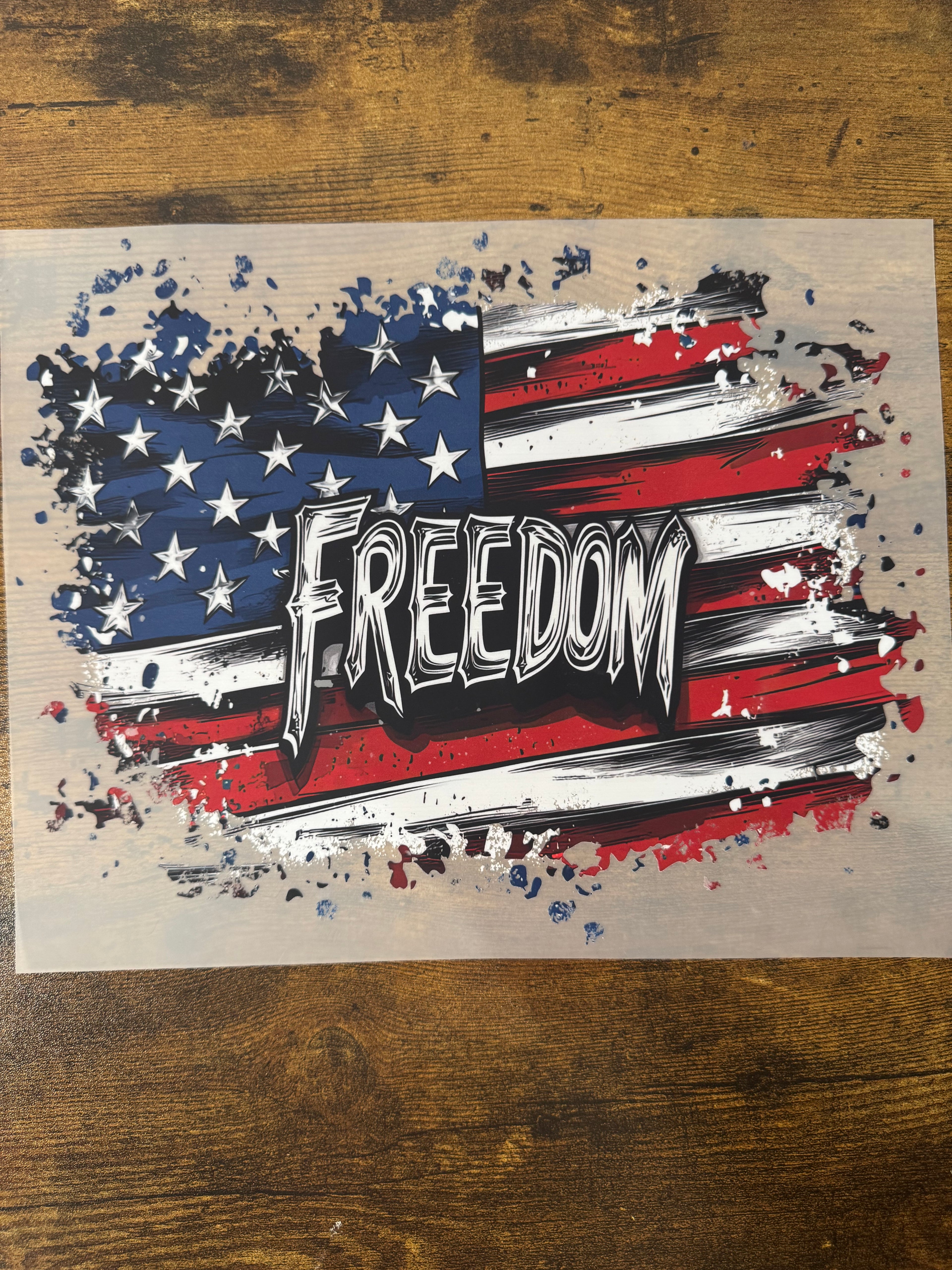 Freedom Flag Transfer