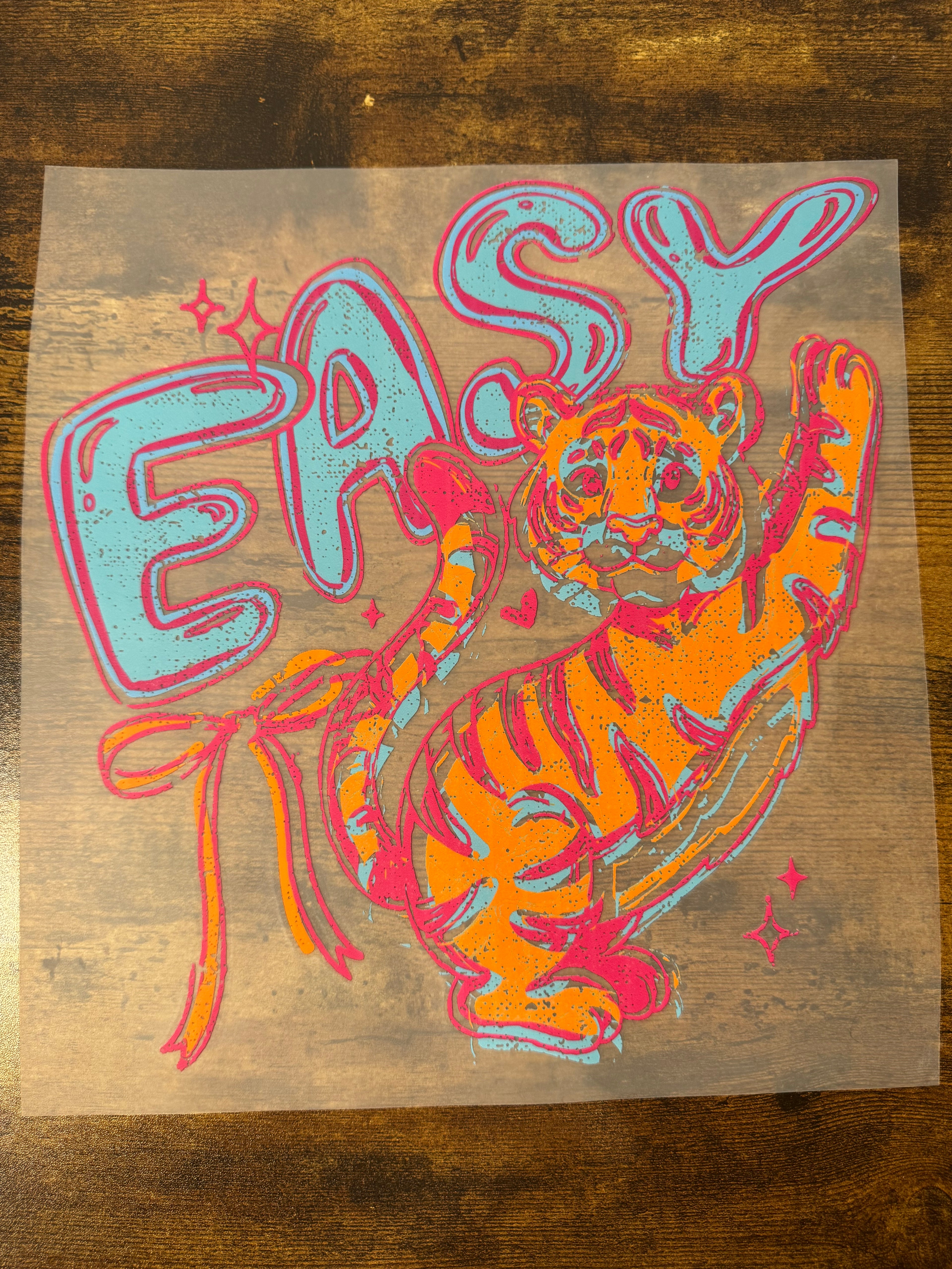 Bright Easy Tiger Transfer