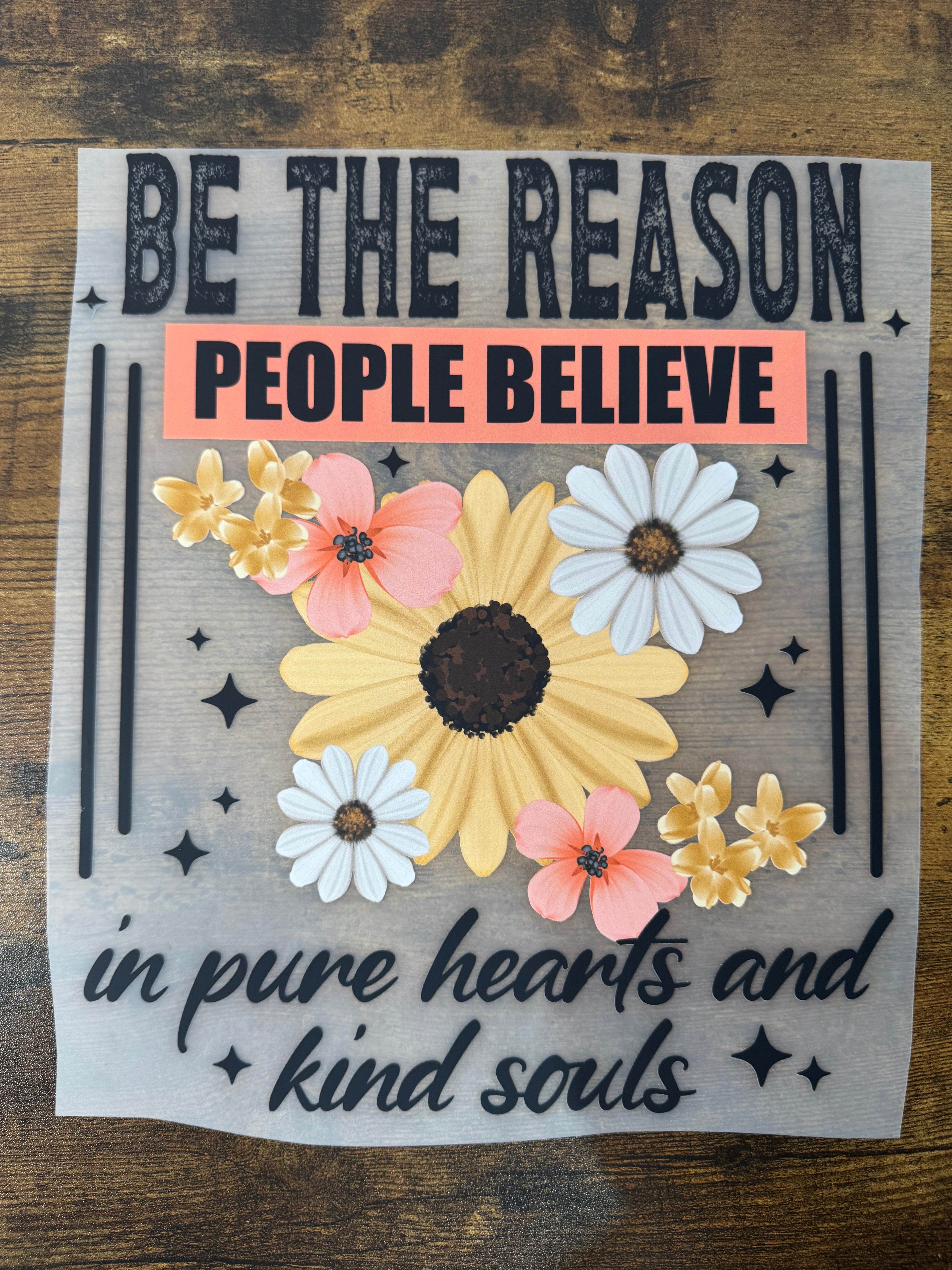 Be The Reason Transfer