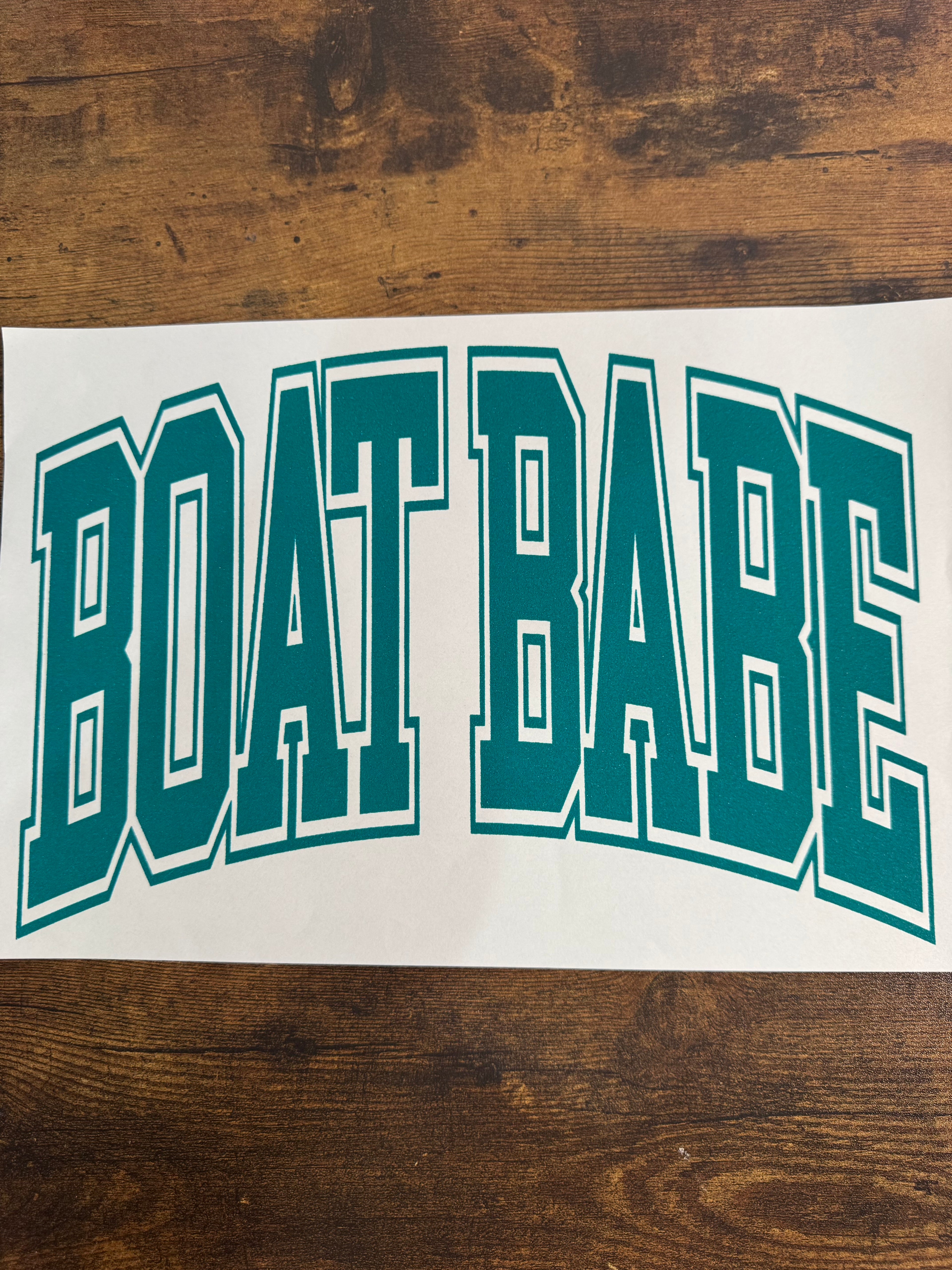 Boat Babe Transfer