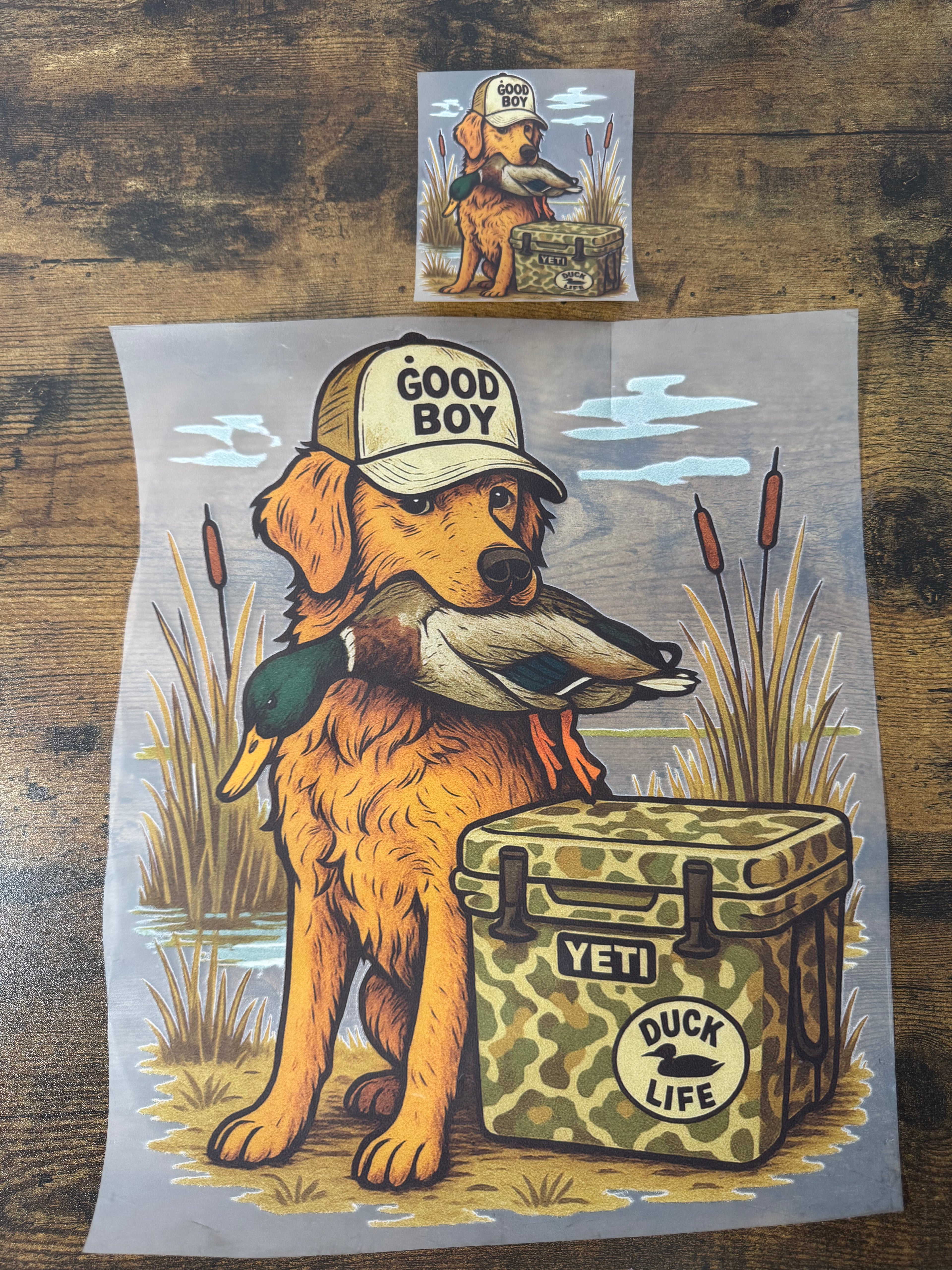 Good Boy with Pocket Transfer