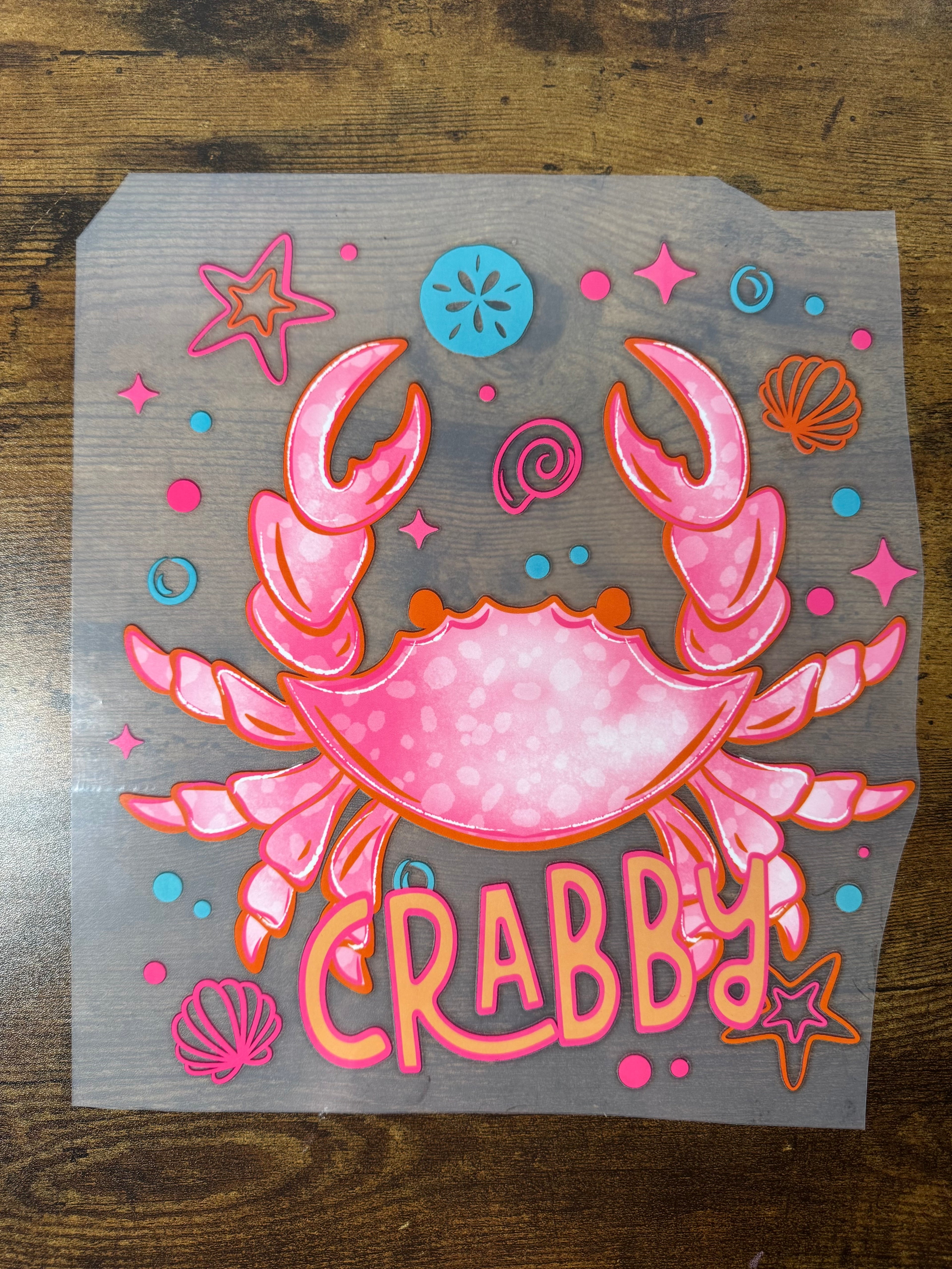 Crabby Crab Transfer