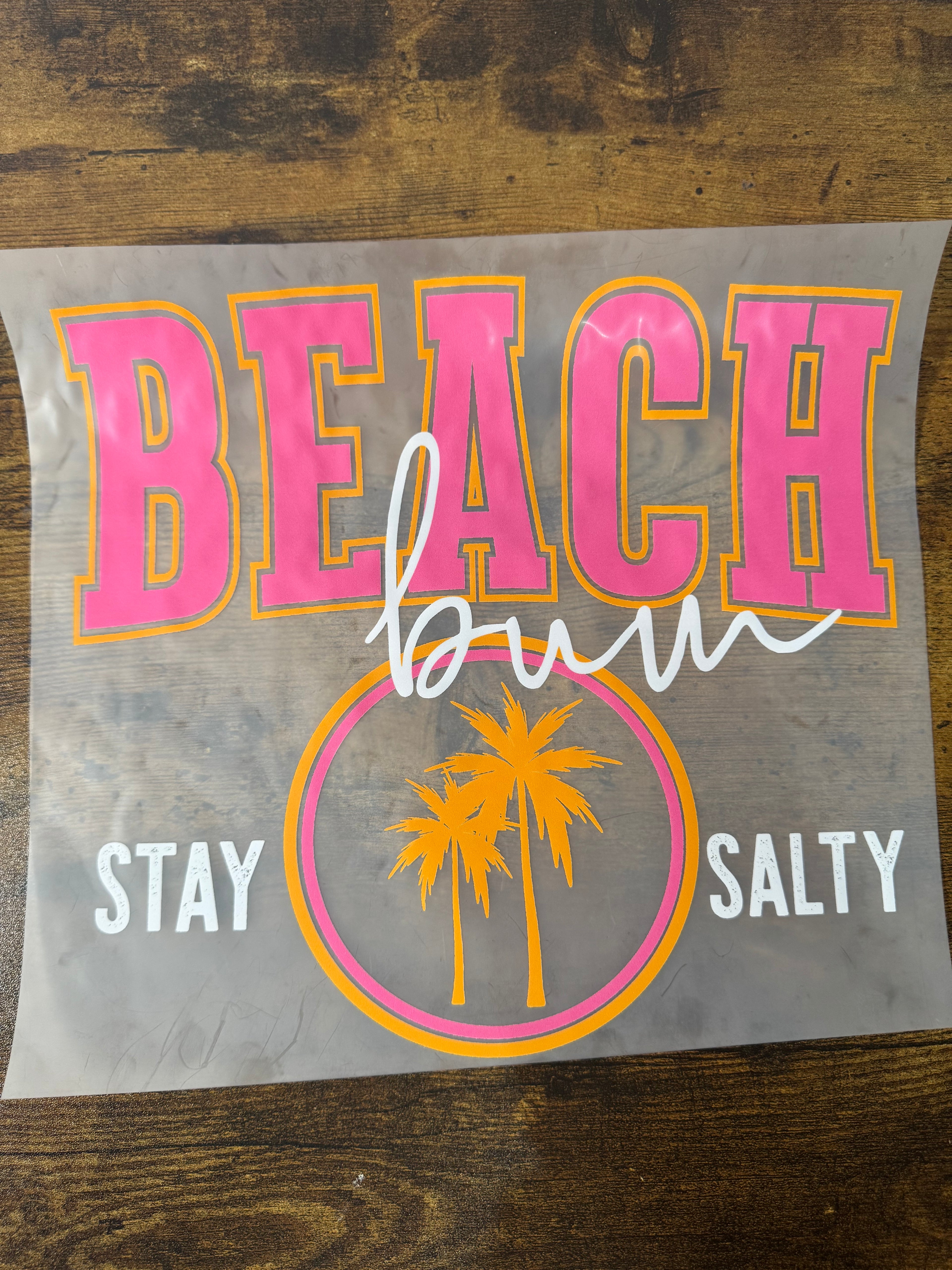 Beach Bum Stay Salty Transfer