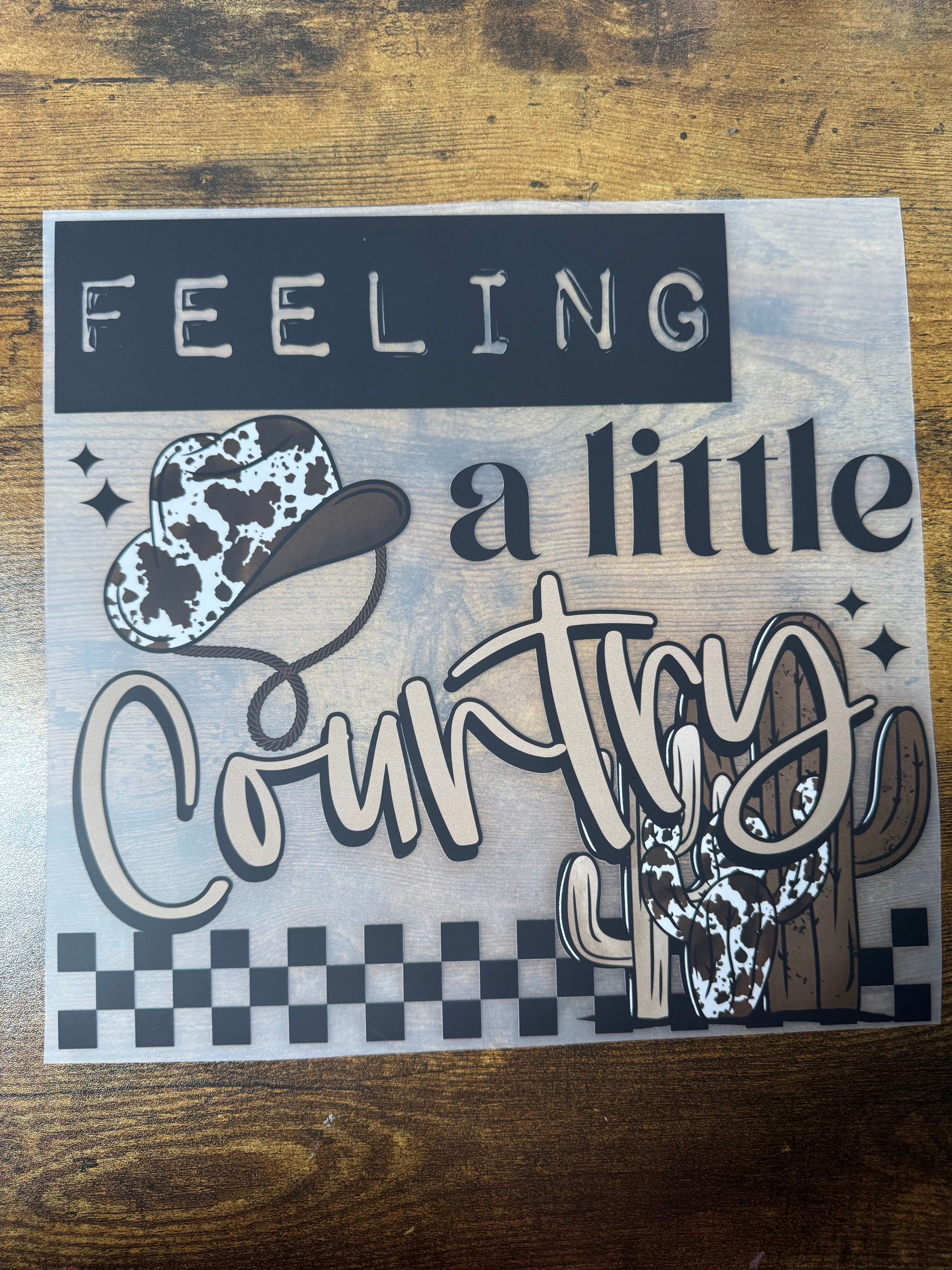 Feeling A Little Country Transfer