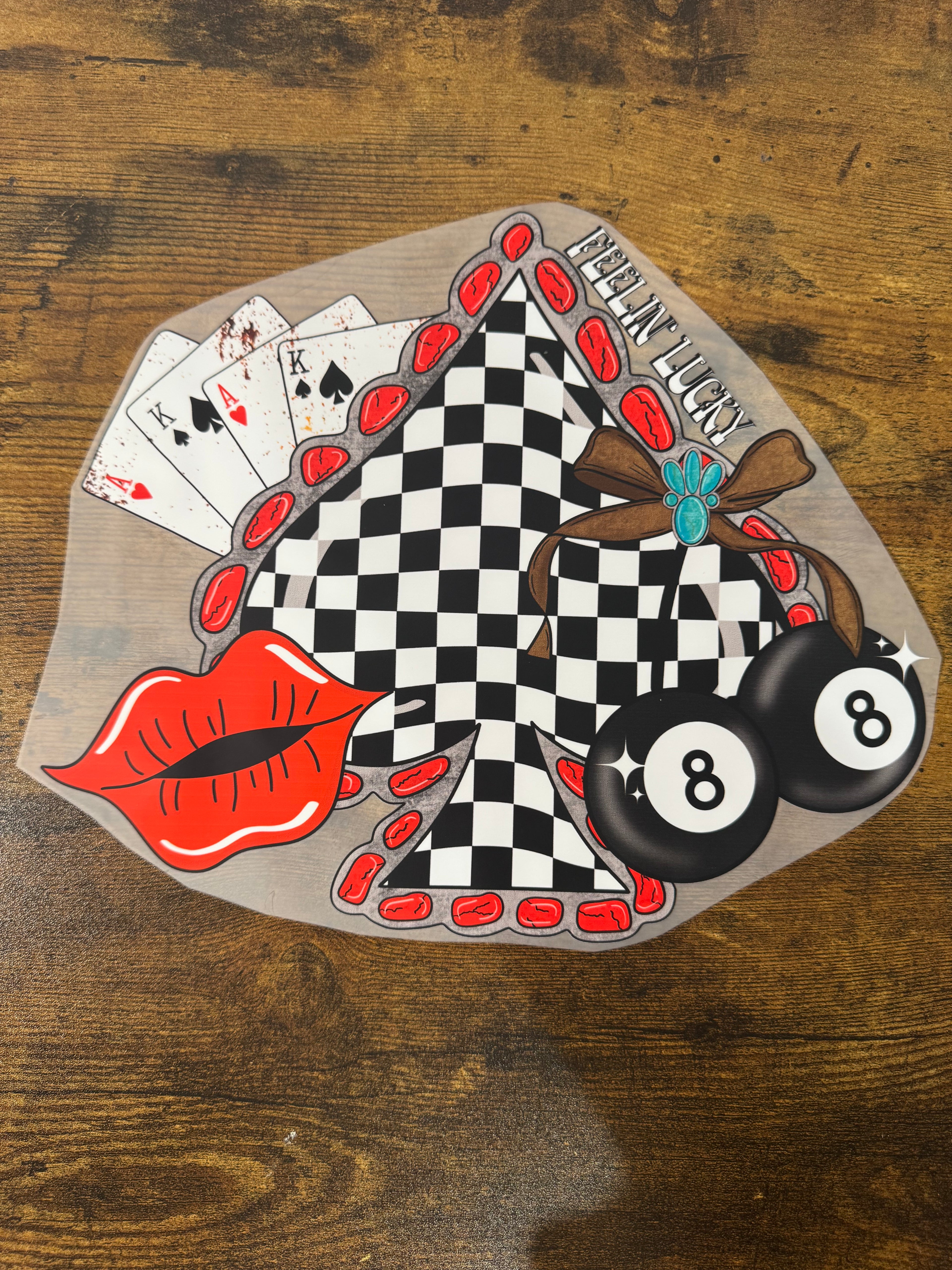 Feelin’ Lucky Spade Transfer