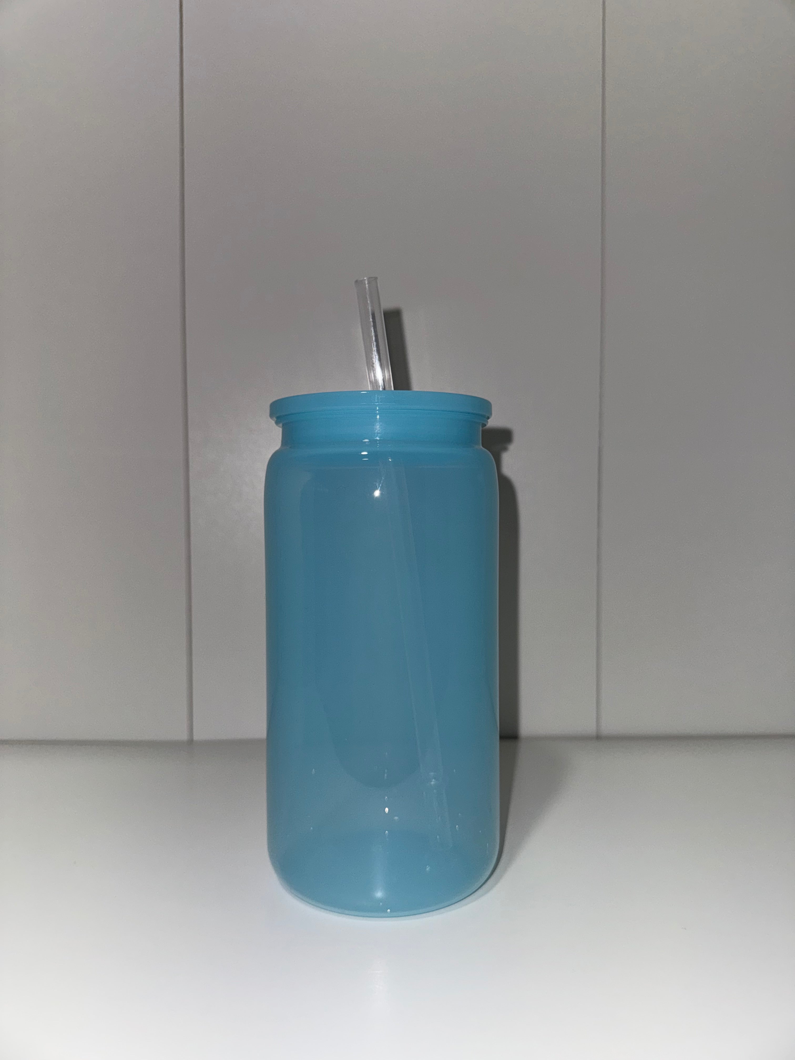 Colorful Plastic Tumbler With Plastic Or Metal Straw