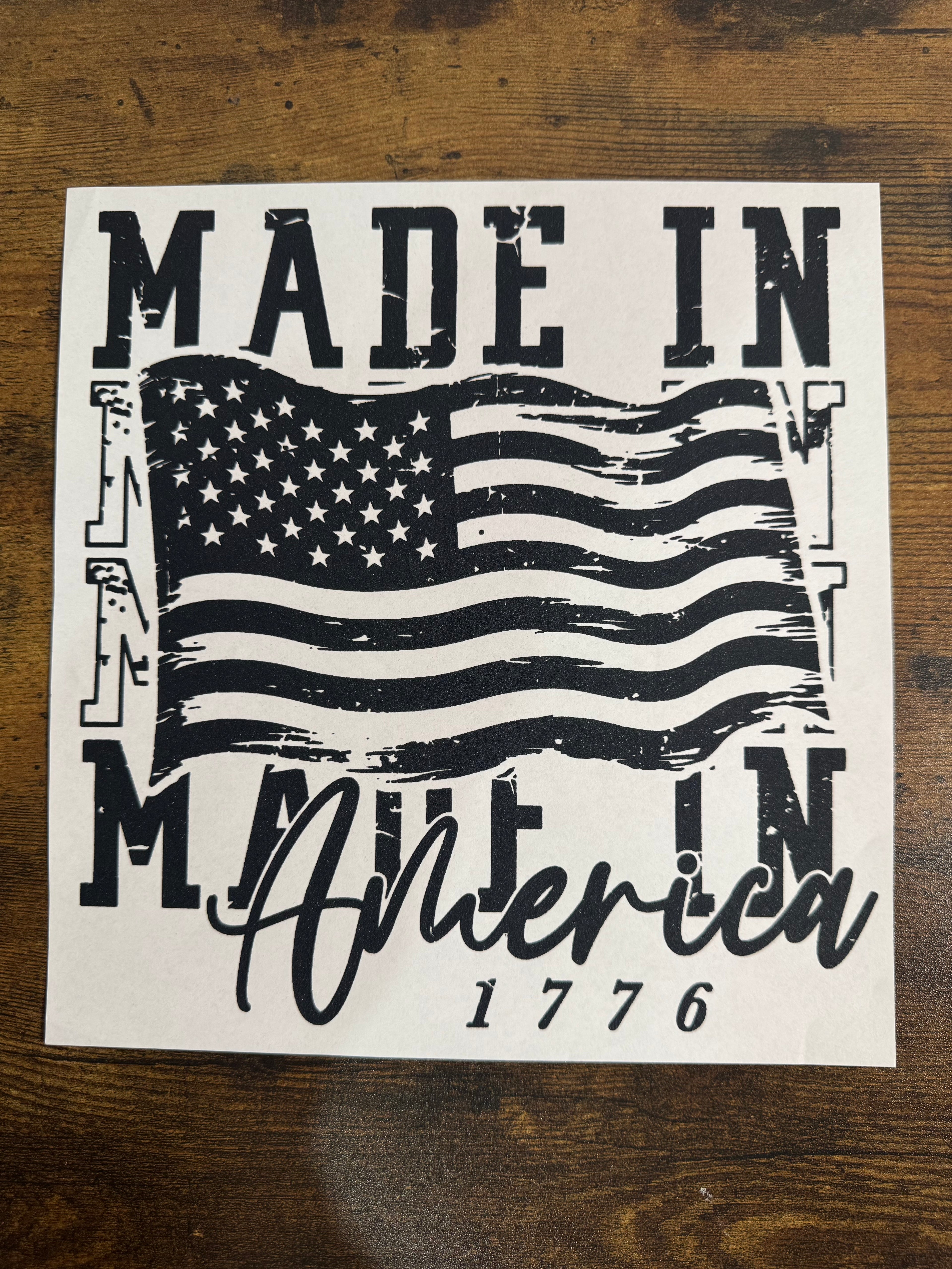 Made In America Transfer