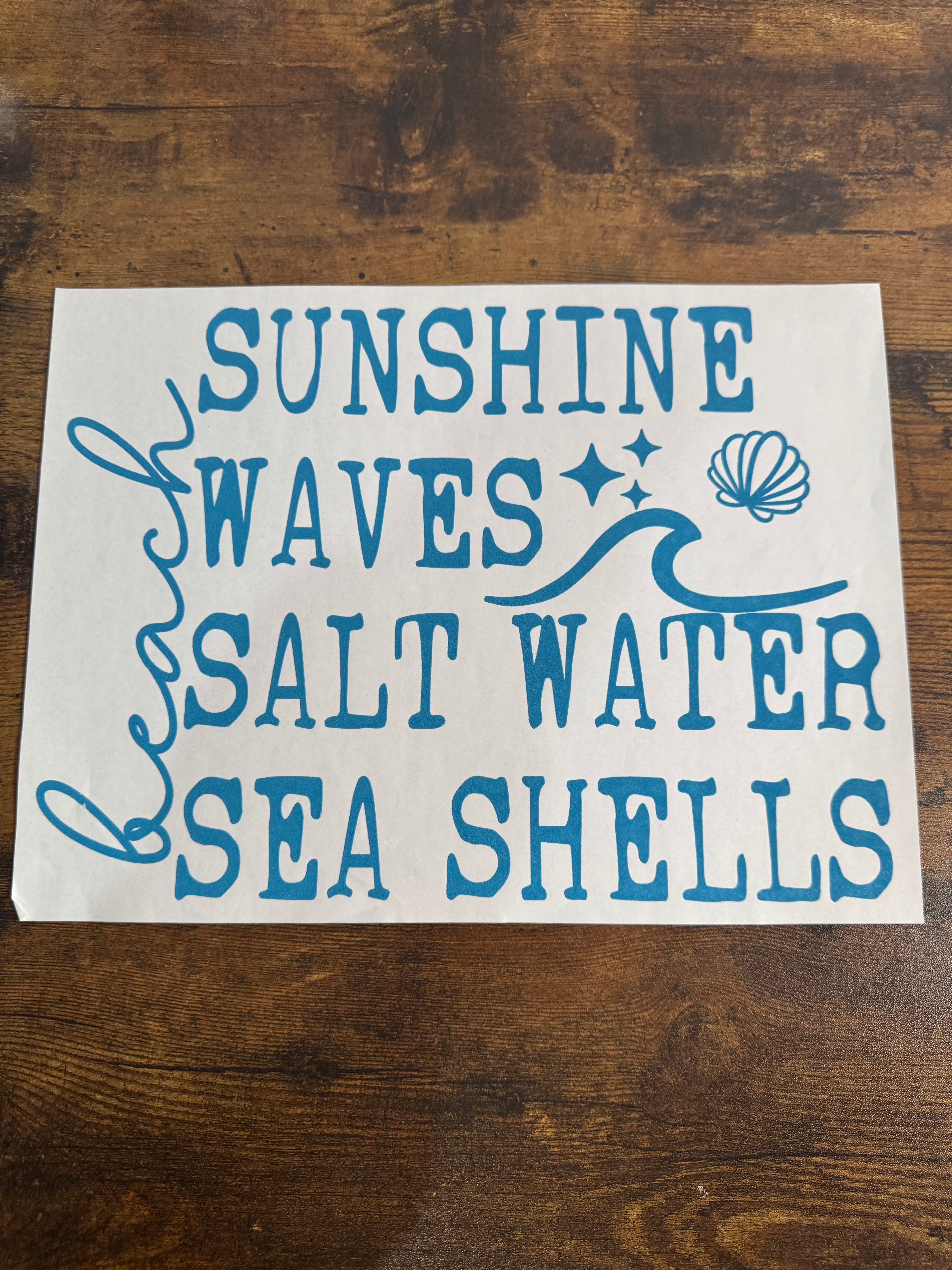 SUNSHINE WAVES PUFF Transfer